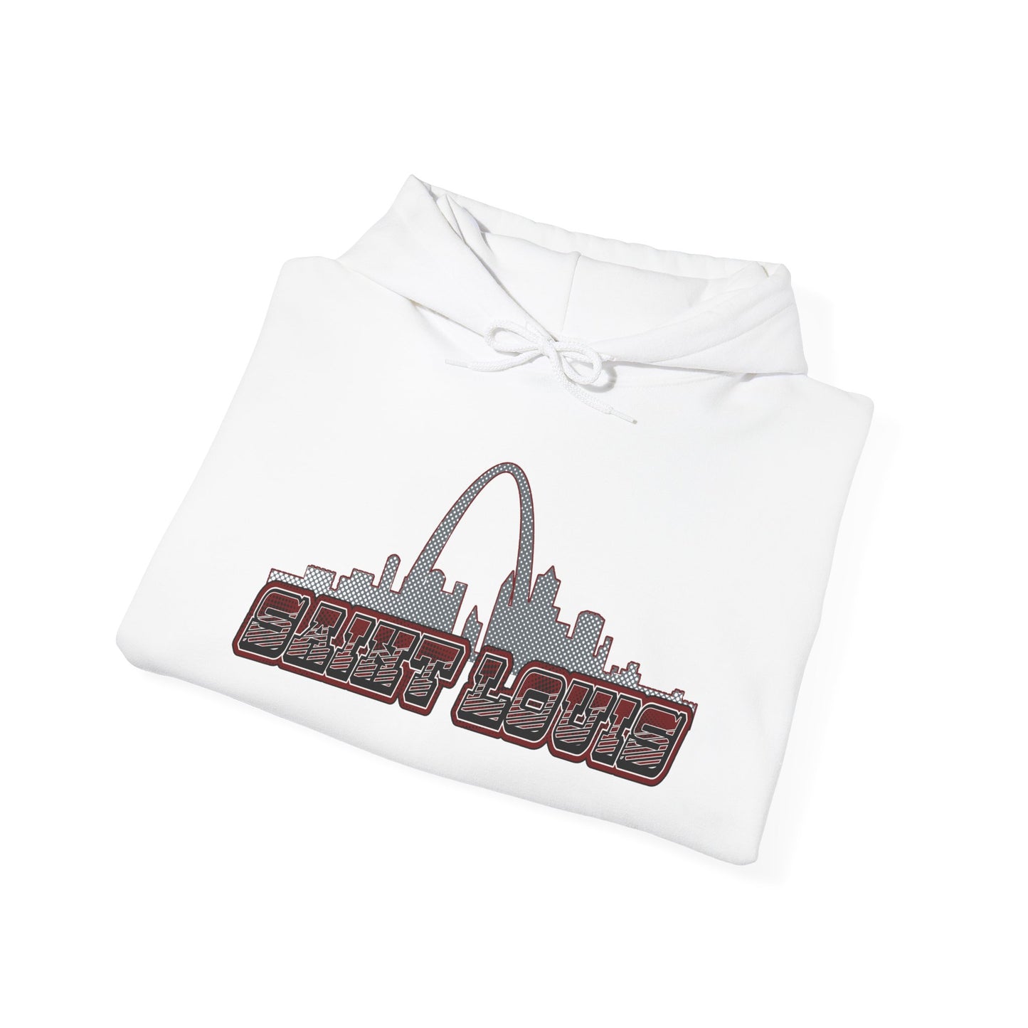 Saint Louis Graphic Hoodie - Unisex Sweatshirt Printify