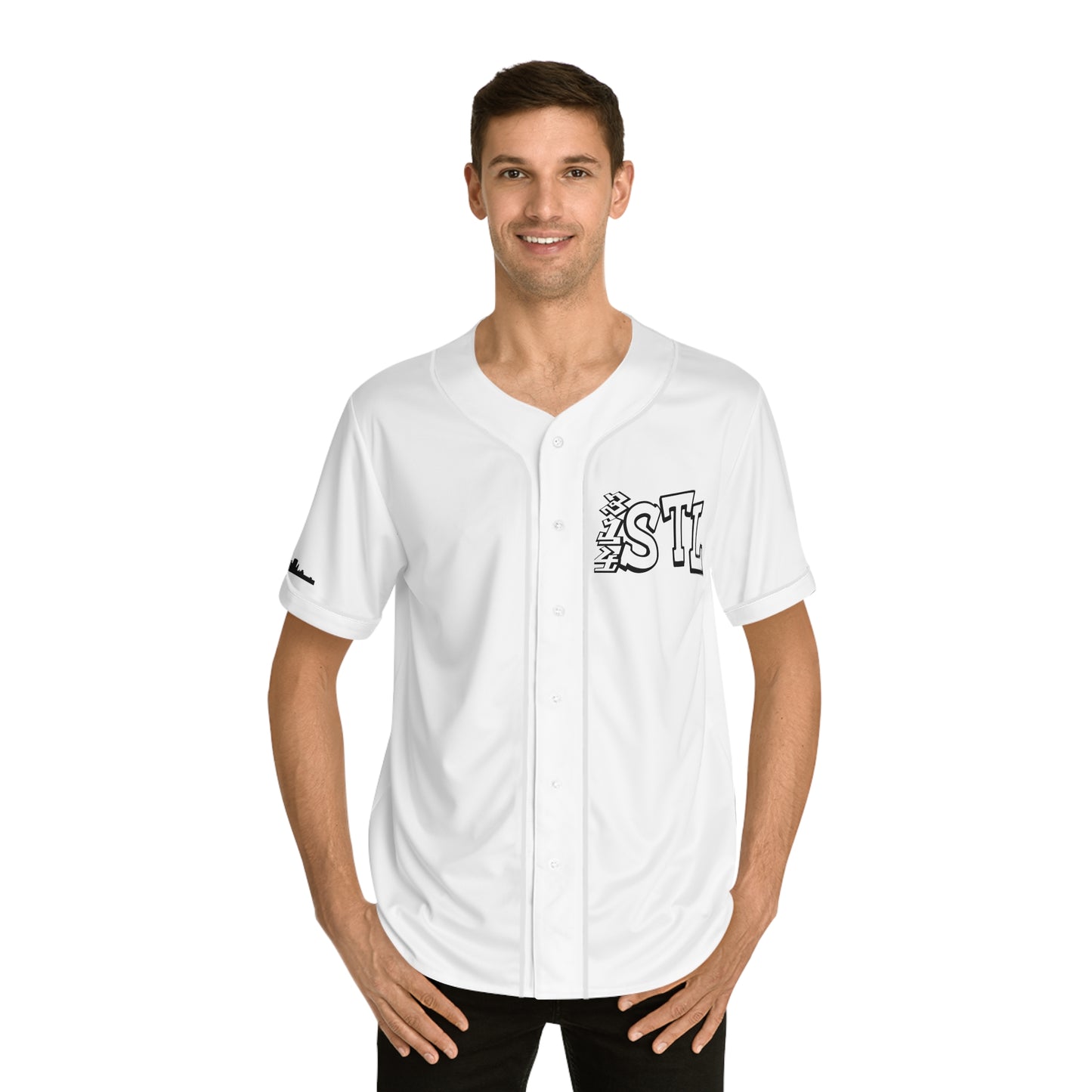 Men's Baseball Jersey with 314 STL Logo