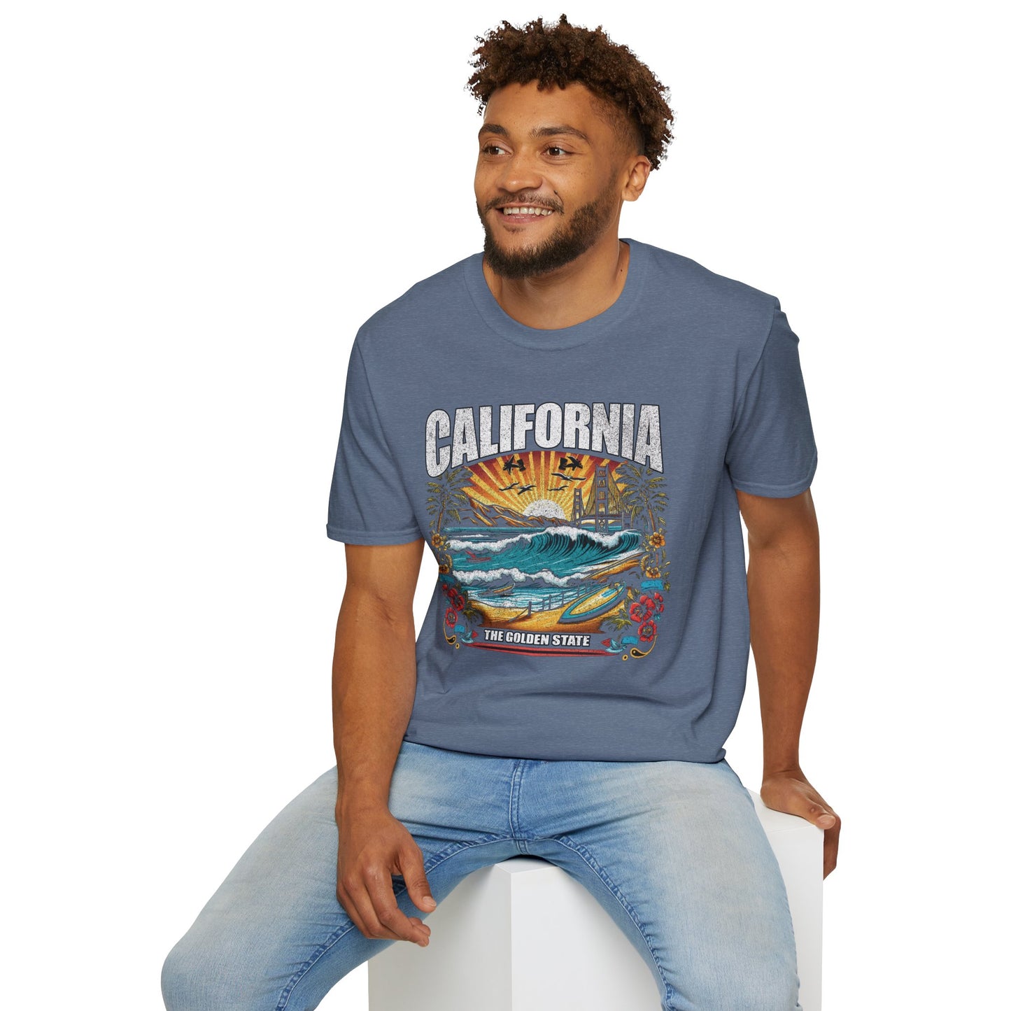California The Golden State Graphic Tee