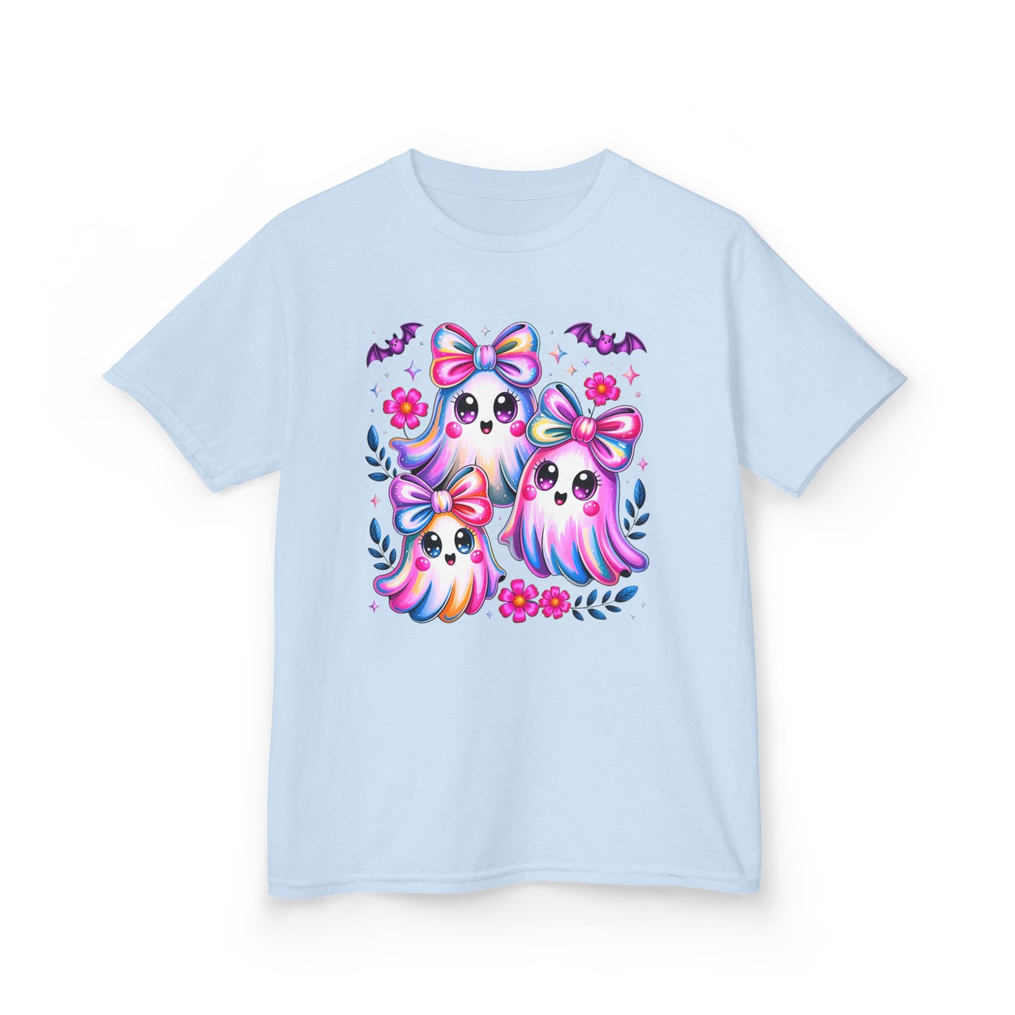 Kids Cute Colorful Ghost Tee