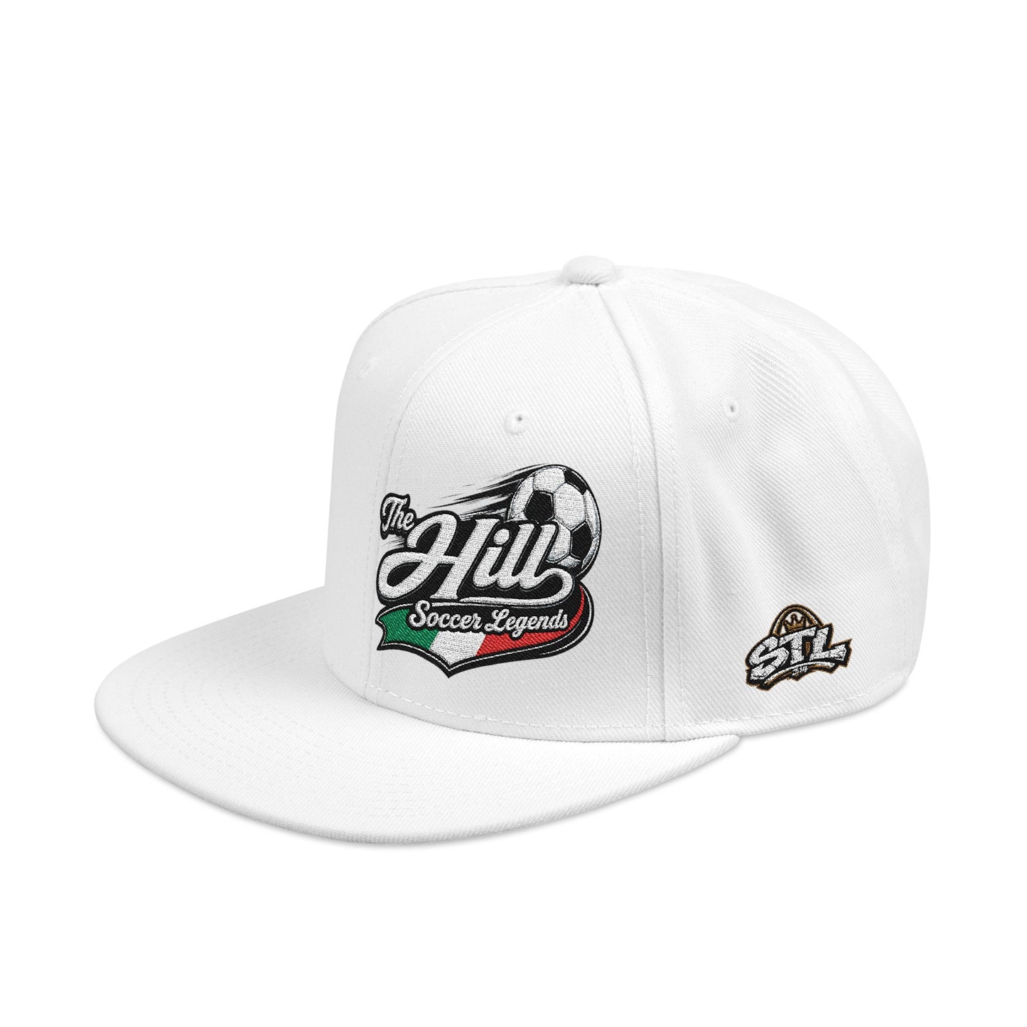 The Hill Soccer Legends Embroidered Snapback Hat