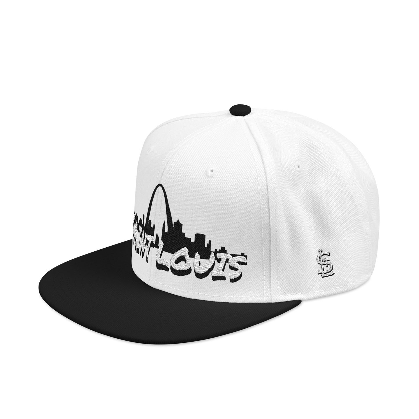 Snapback (Embroidery)-Saint Louis Logo Printify