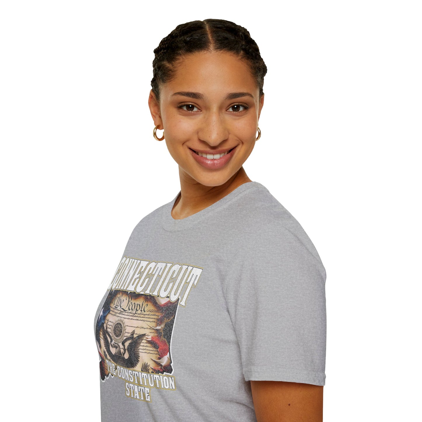 Connecticut The Constitution State Unisex Soft style T-Shirt