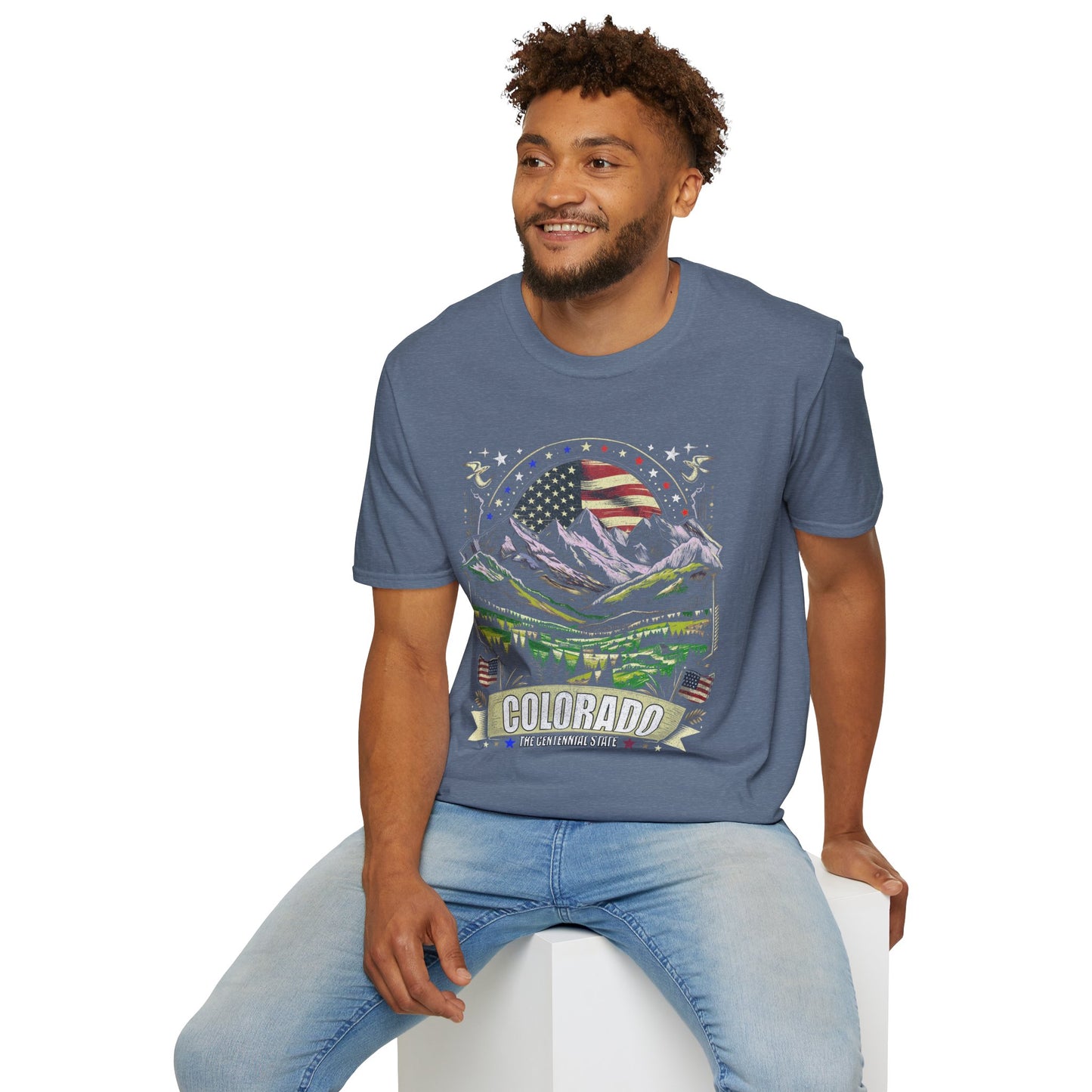 Colorado The Centennial State Graphic Tee