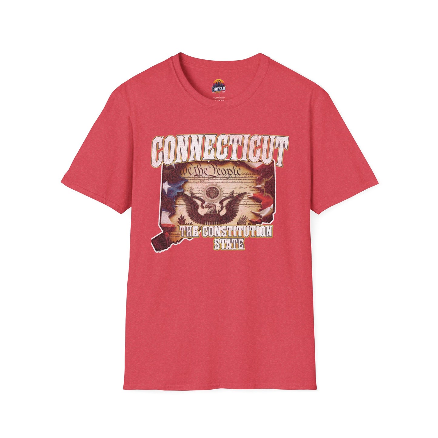 Connecticut The Constitution State Unisex Soft style T-Shirt