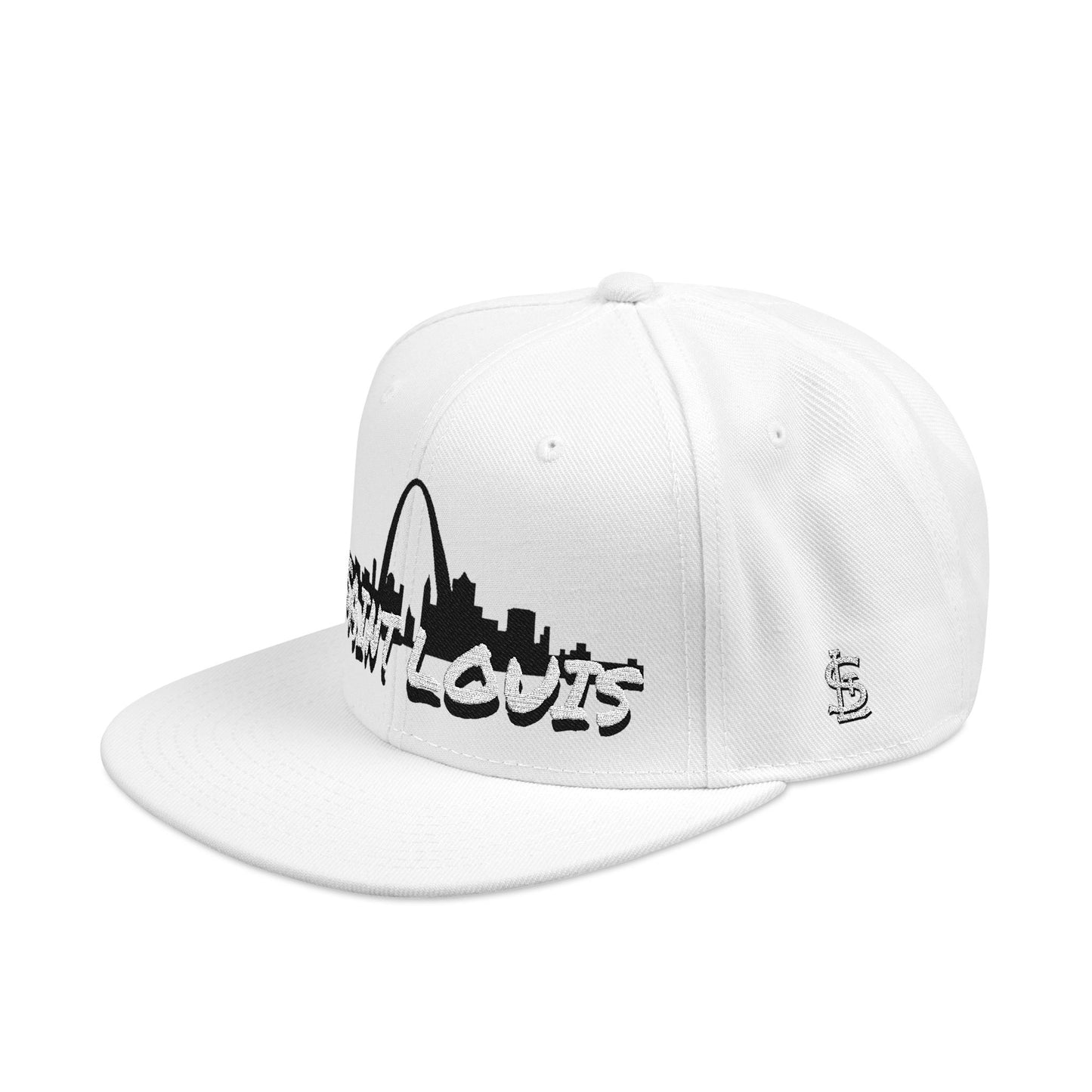 Snapback (Embroidery)-Saint Louis Logo Printify