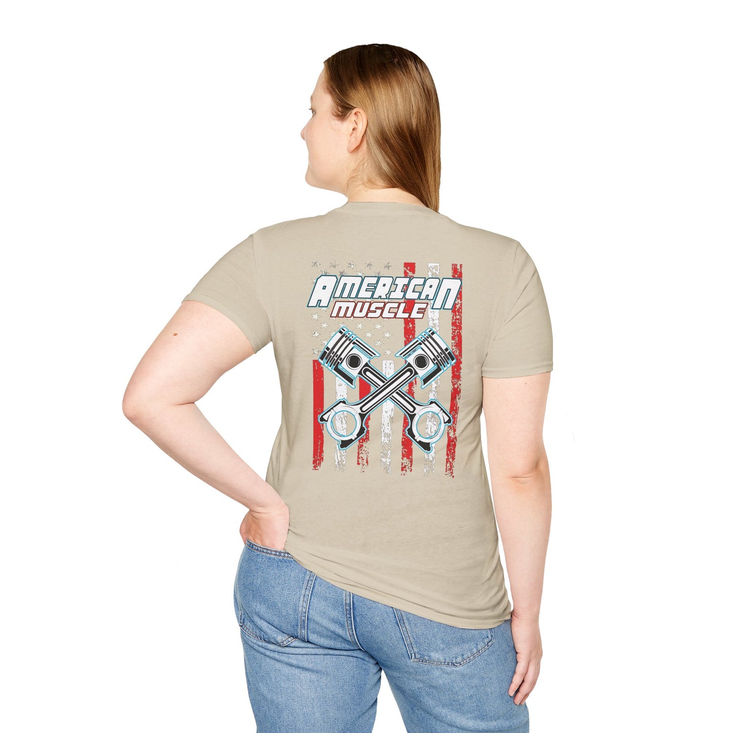 American Muscle Graphic T-Shirt