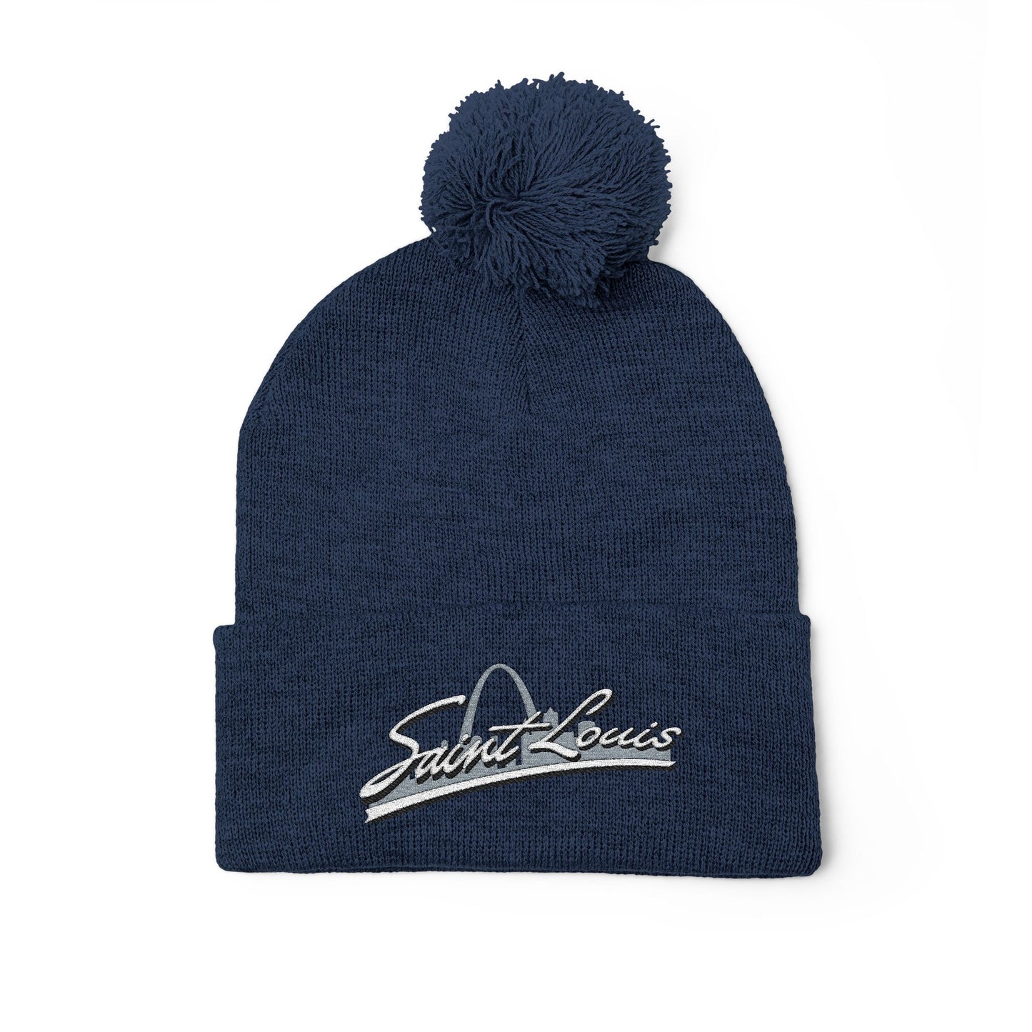 Knit Cap - Saint Louis Embroidered Design