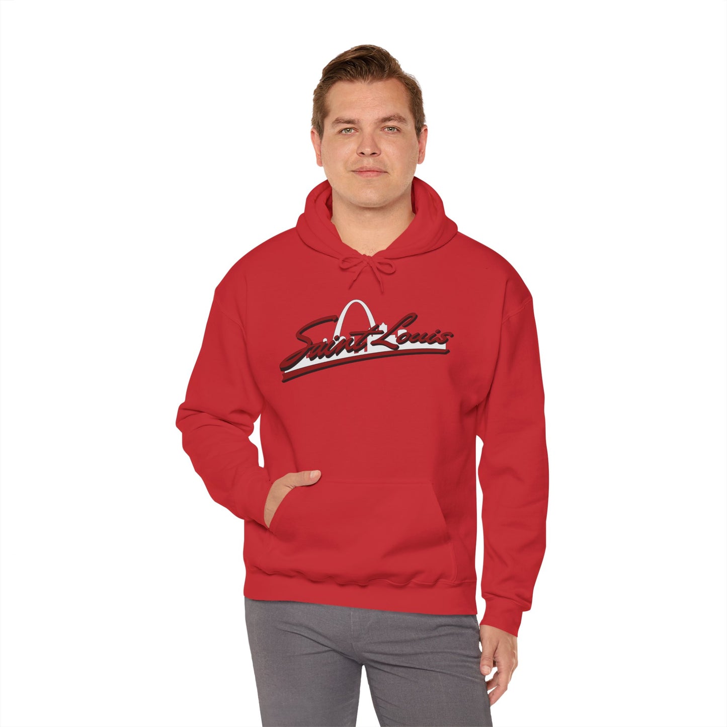 Unisex Graphic Hoodie - Saint Louis Design Printify