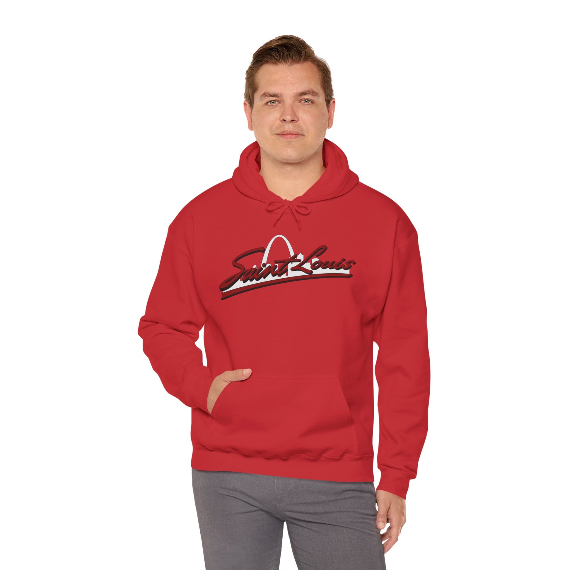 Unisex Graphic Hoodie - Saint Louis Design Printify