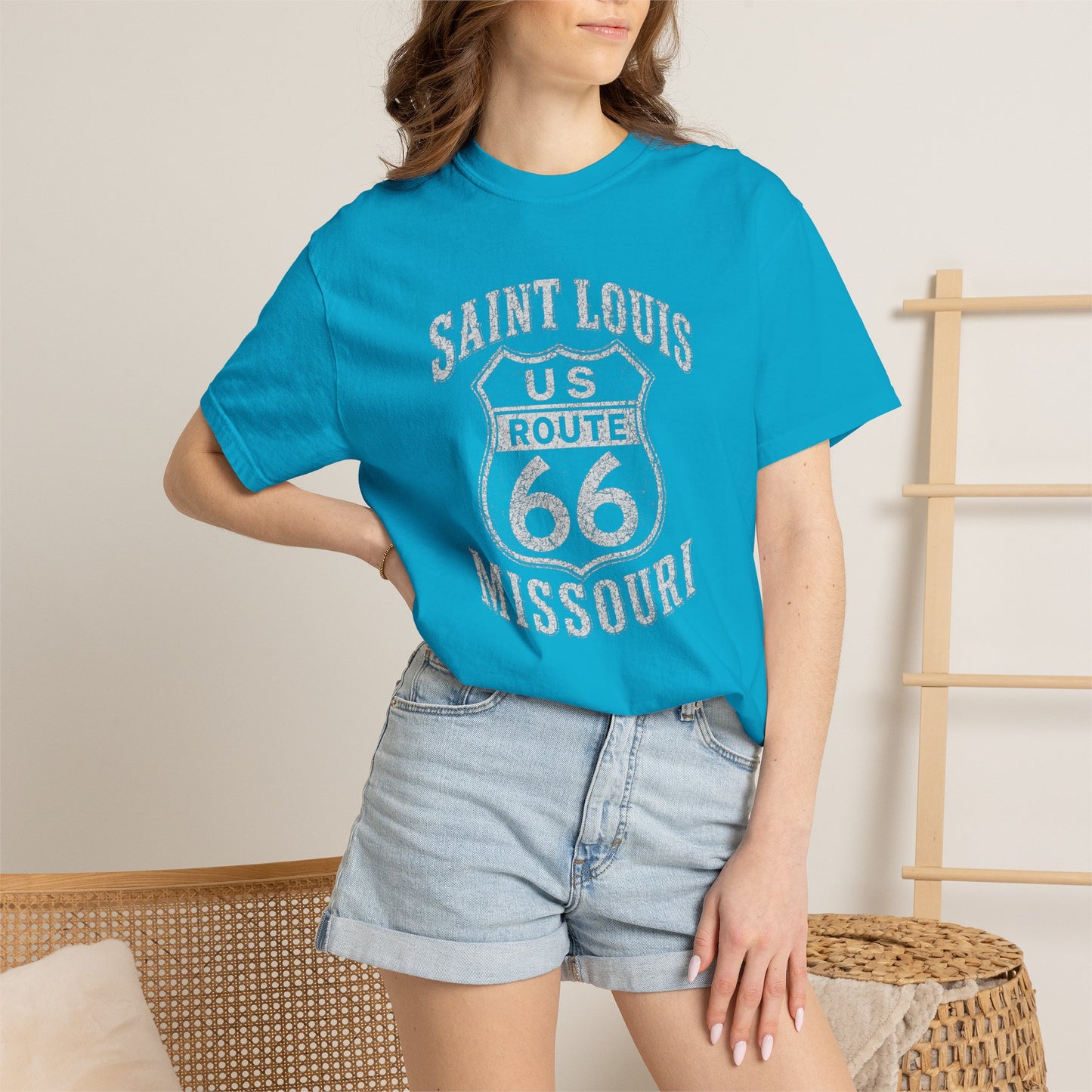Saint Louis Route 66 Missouri T-Shirt — Vintage Road Trip Tee