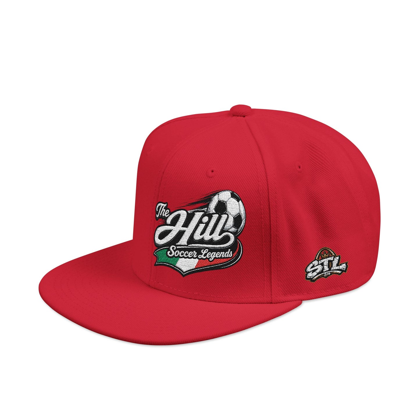 The Hill Soccer Legends Embroidered Snapback Hat
