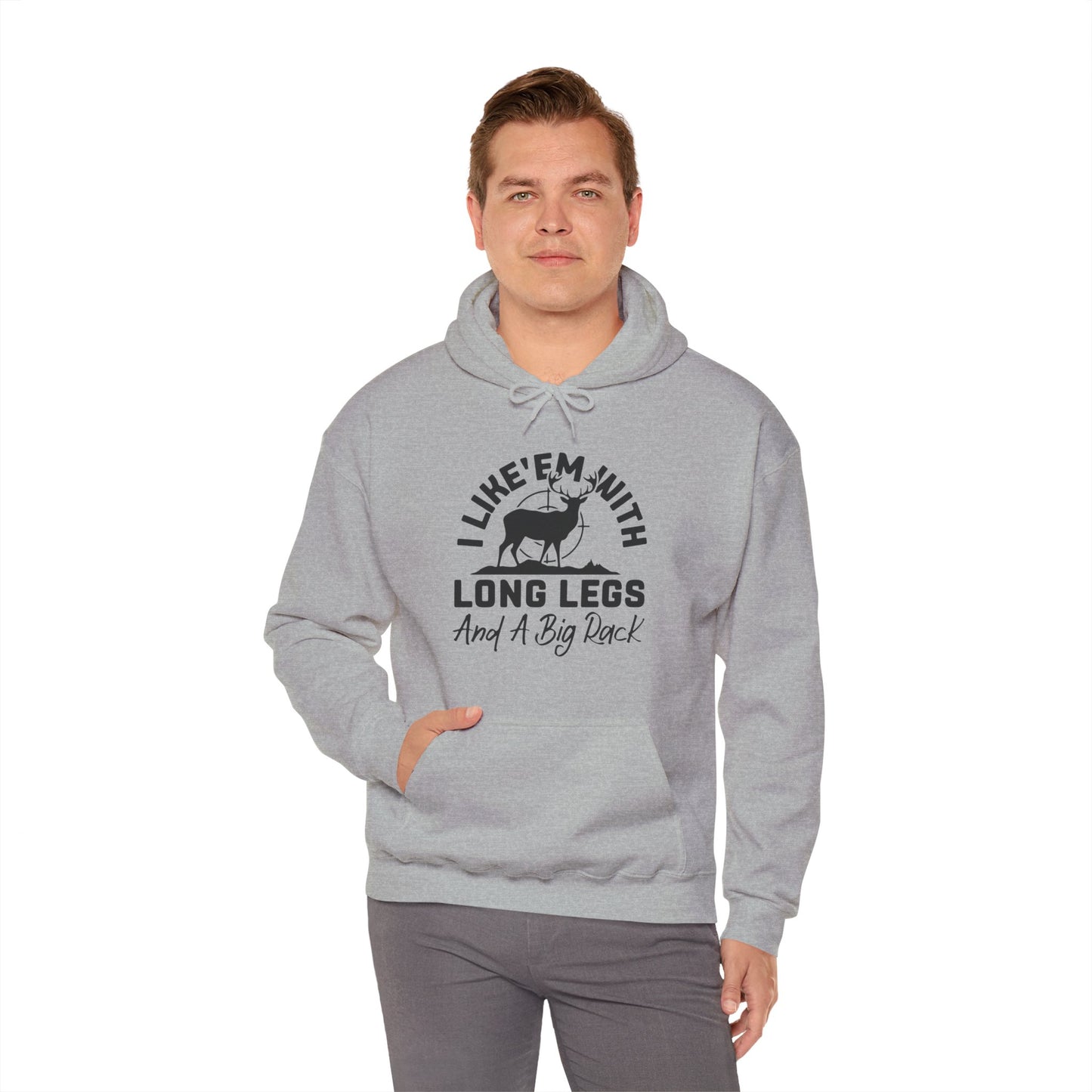 Hunting Graphic Hoodie Printify