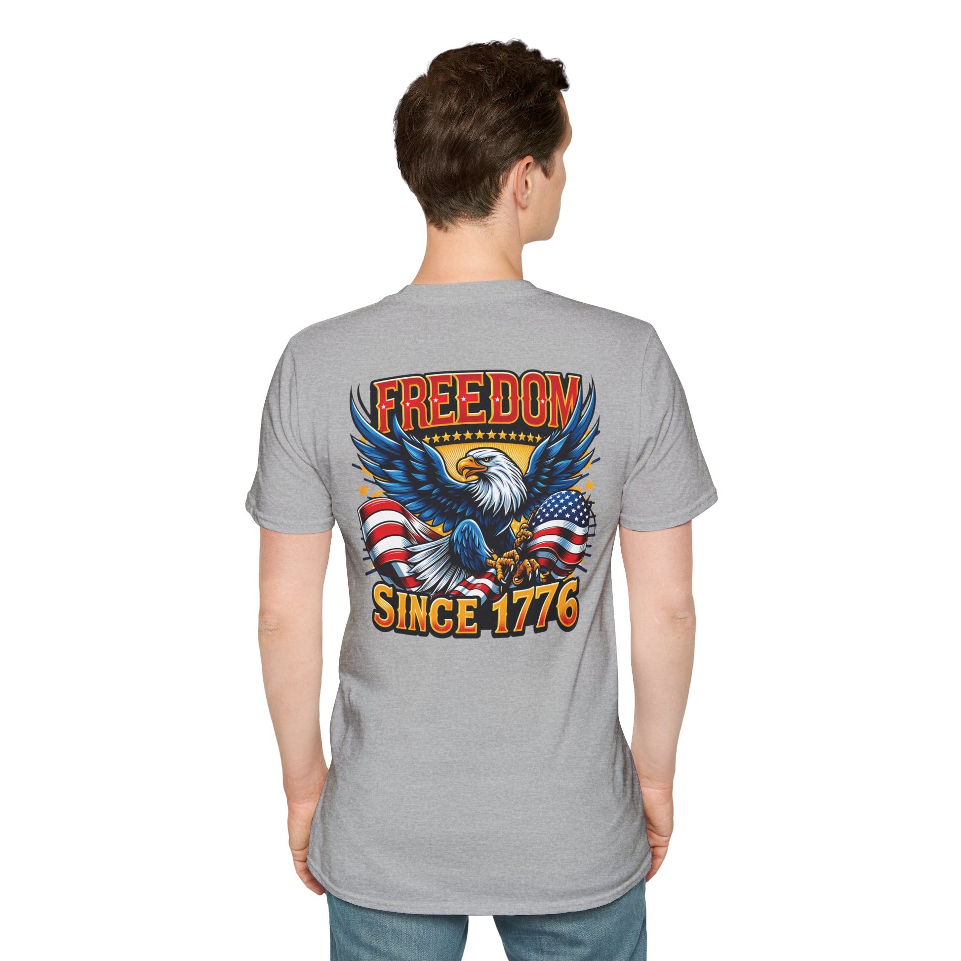 Freedom Since 1776 Graphic Tee Printify