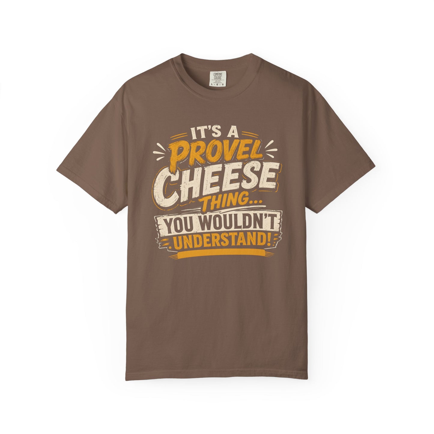 Comfort Colors Provel Cheese Shirt | St Louis Food Tee | Funny STL Provel Cheese T‑Shirt | Missouri Pride Comfort Colors Graphic Tee