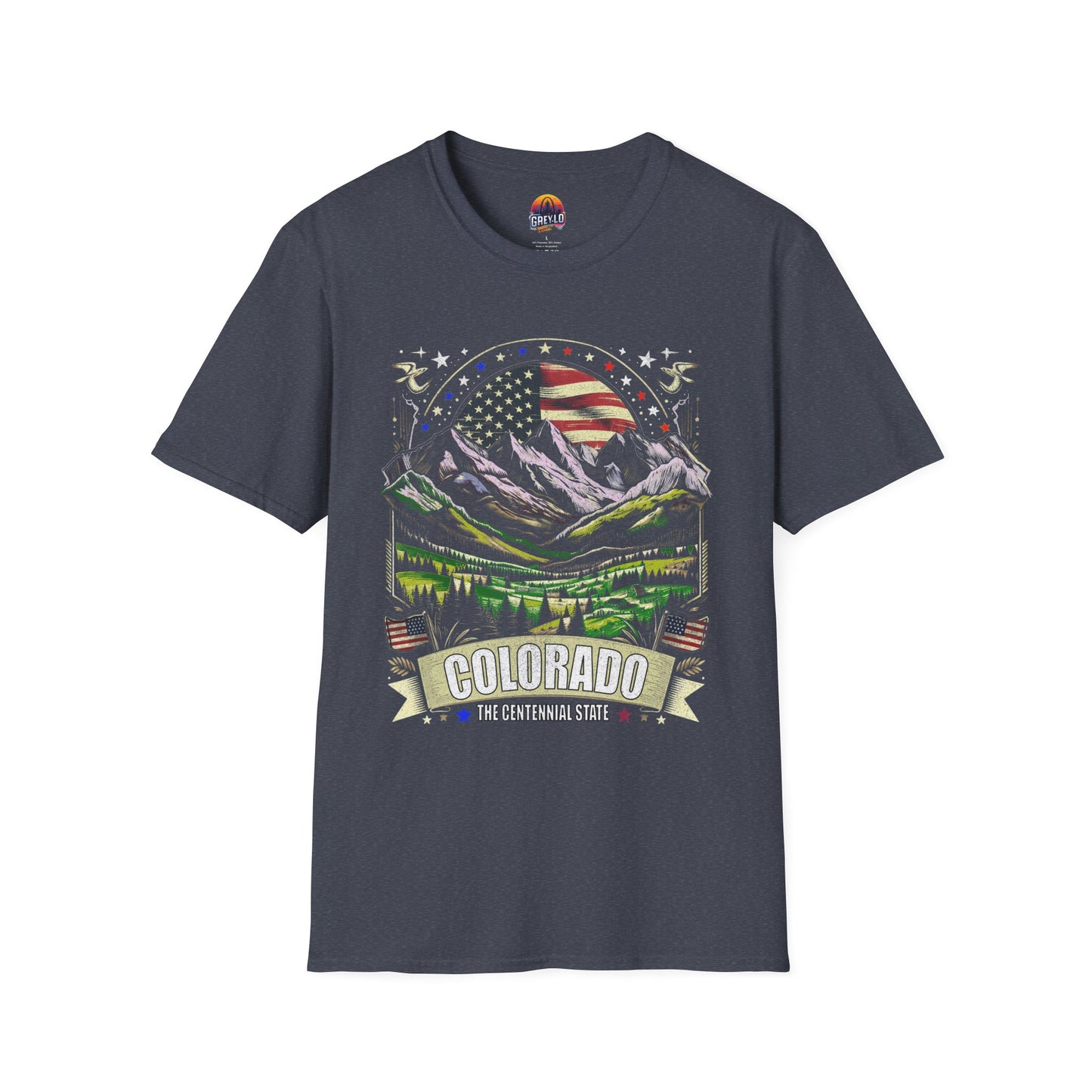 Colorado The Centennial State Graphic Tee