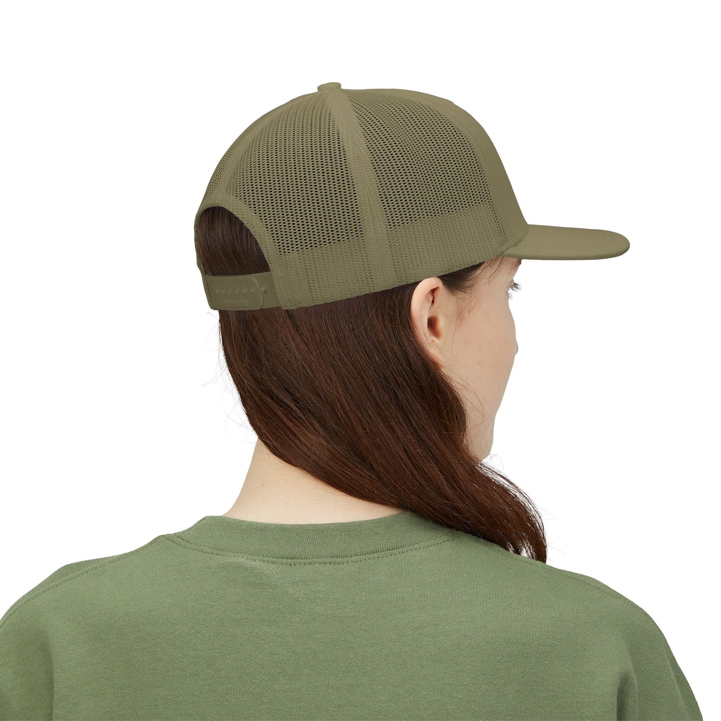 Embroidered Snapback Trucker Cap - Saint Louis Logo Printify