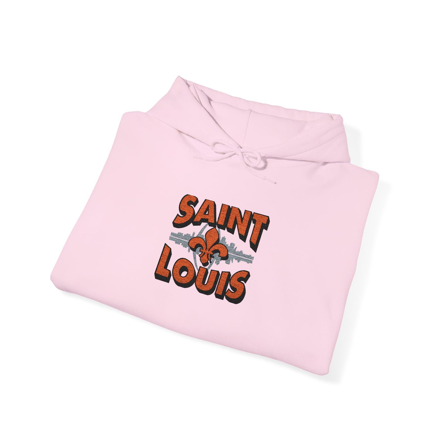 Saint Louis City Skyline Embroidered Hoodie