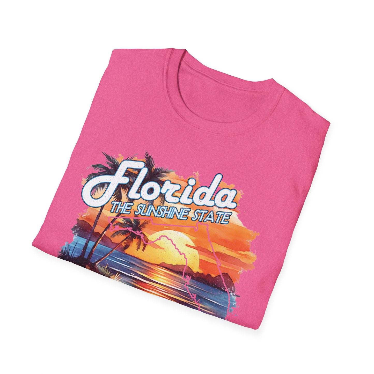 Florida Sunshine State T-Shirt - Unisex Softstyle