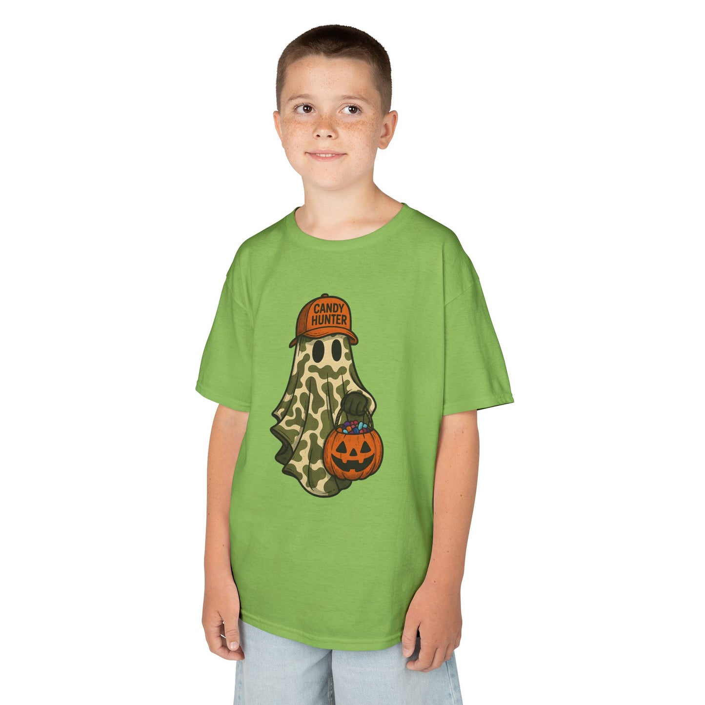 Kids Tee - Camo Ghost Graphic