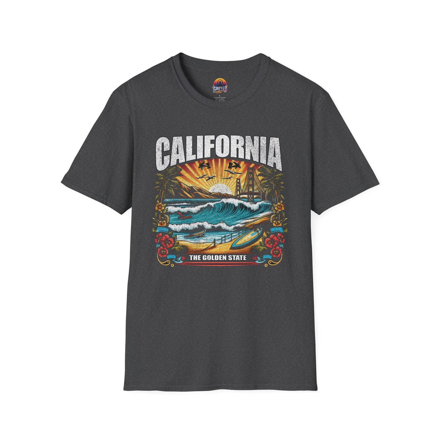 California The Golden State Graphic Tee