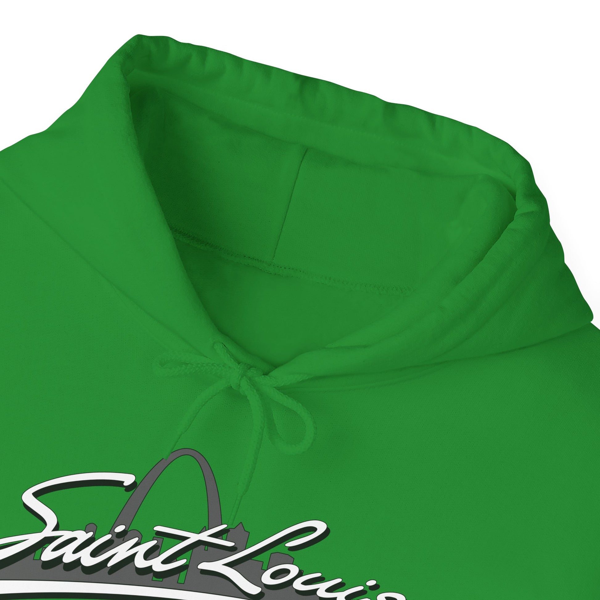 Saint Louis Graphic Hooded Sweatshirt Printify
