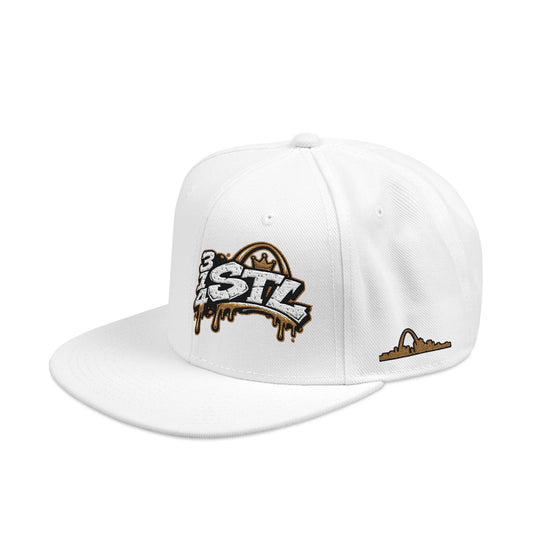 Snapback Hat — STL Drip Embroidered Baseball Cap