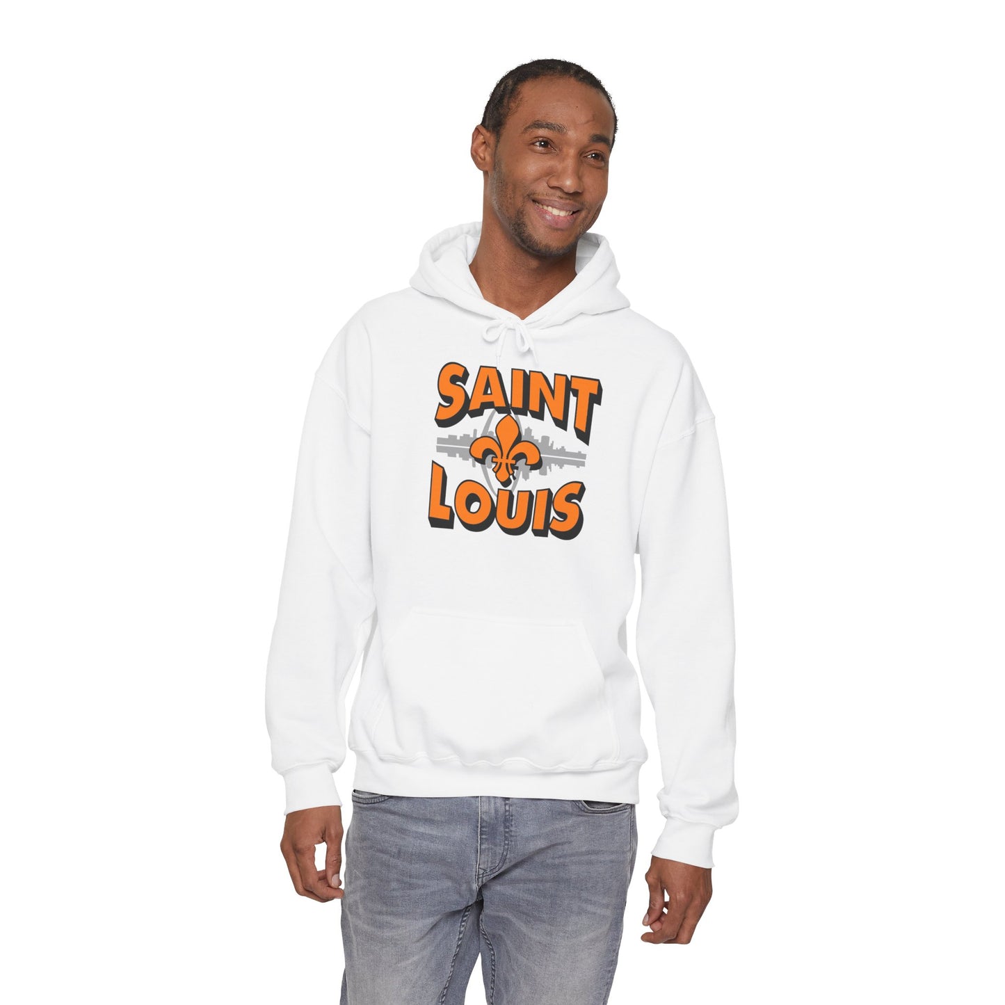 Saint Louis Graphic Hoodie — City Skyline Saint Louis Hoodie