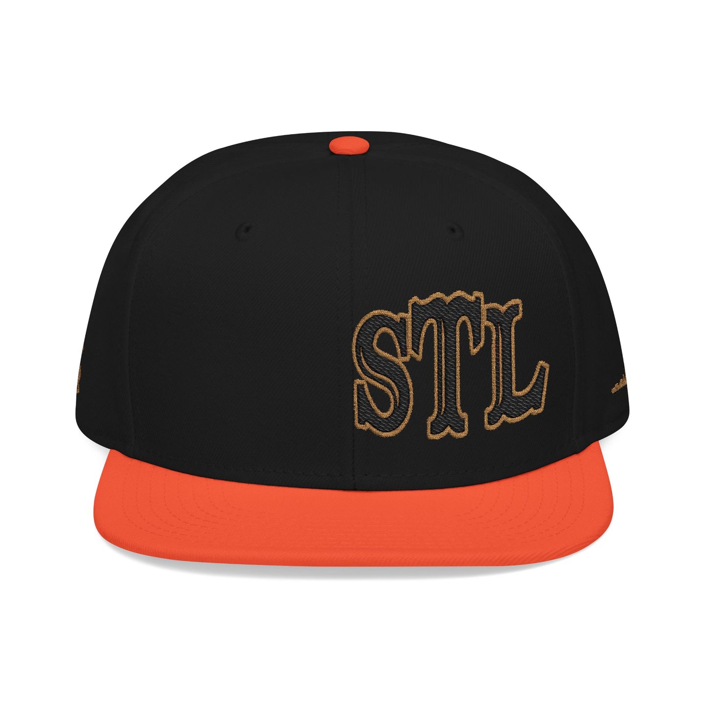 STL Black Gold Edition Embroidered Snapback Hat
