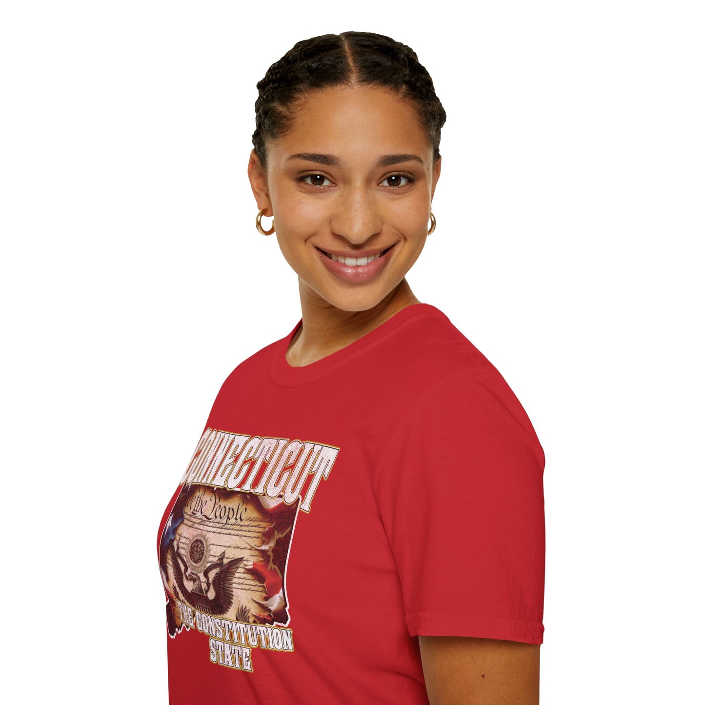 Connecticut The Constitution State Unisex Soft style T-Shirt
