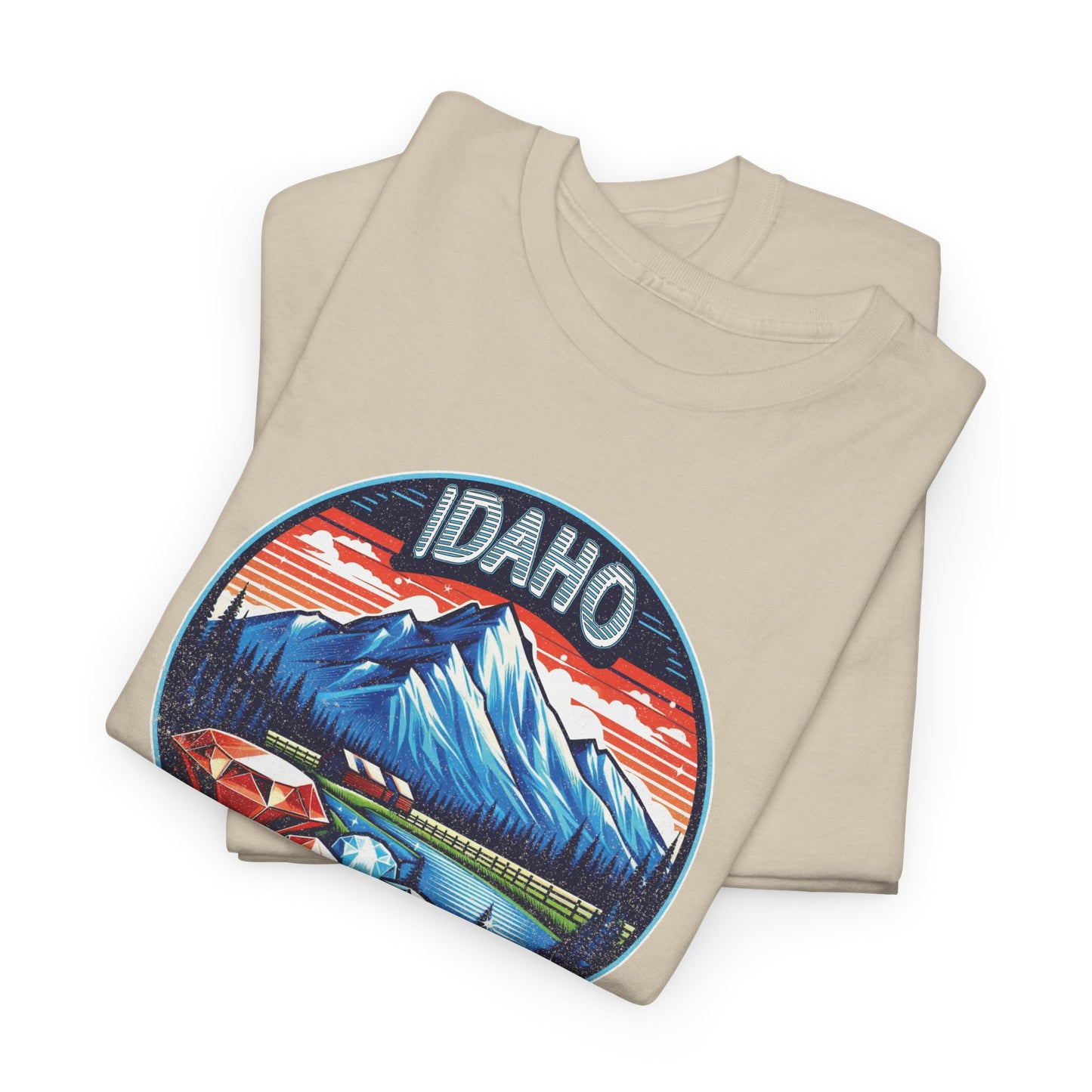 Idaho The Gem State Graphic Tee
