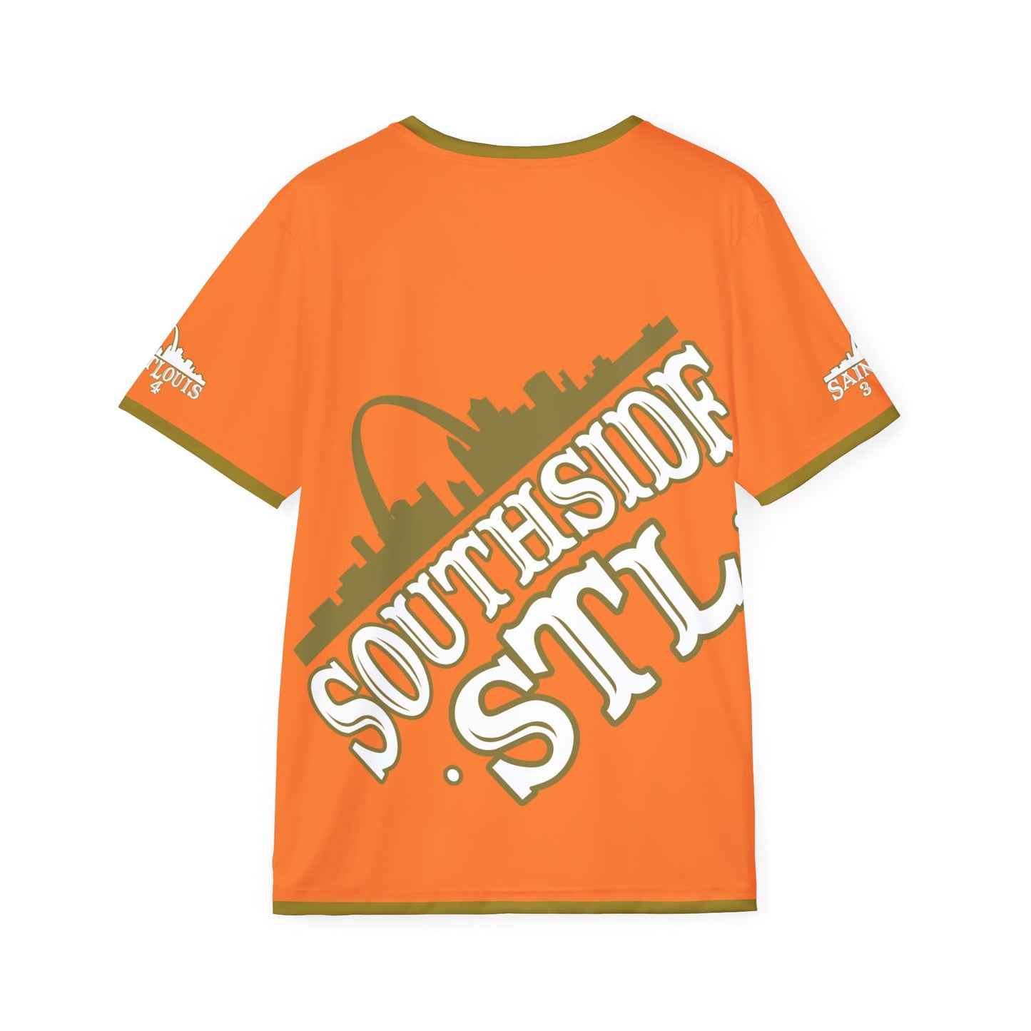 Southside STL All Over Print Sport Jersey(Crusta Orange) – Gold Skyline Edition