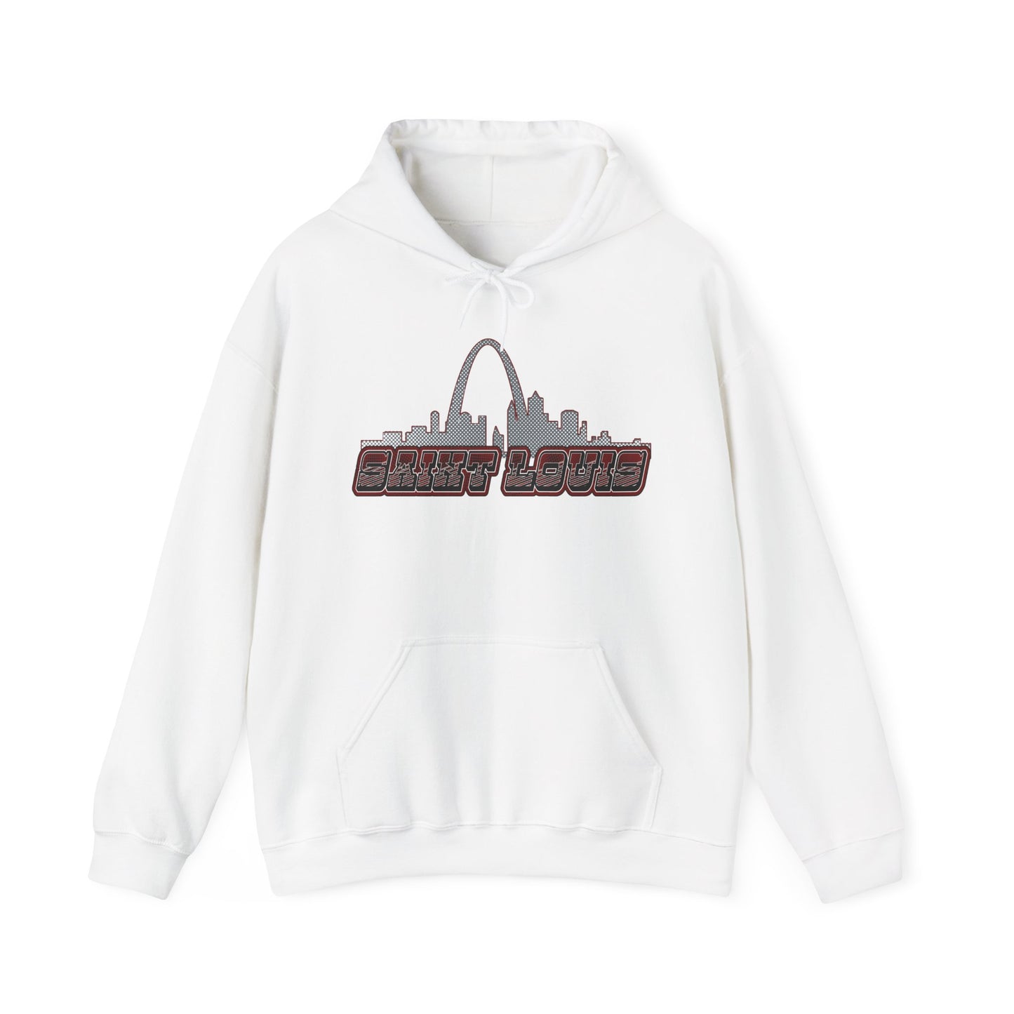 Saint Louis Graphic Hoodie - Unisex Sweatshirt Printify