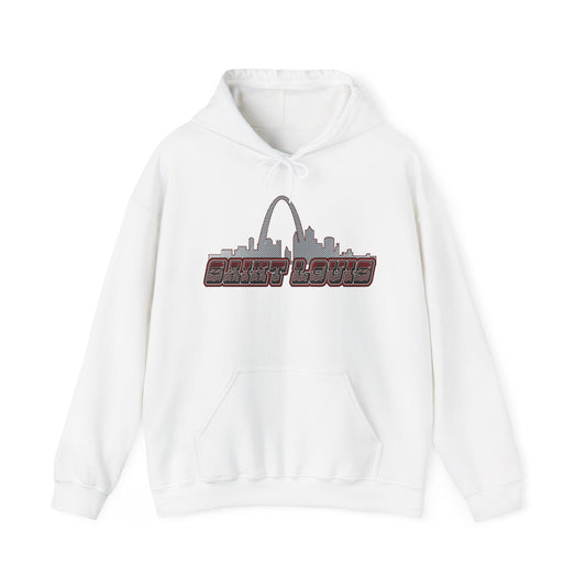 Saint Louis Graphic Hoodie - Unisex Sweatshirt Printify