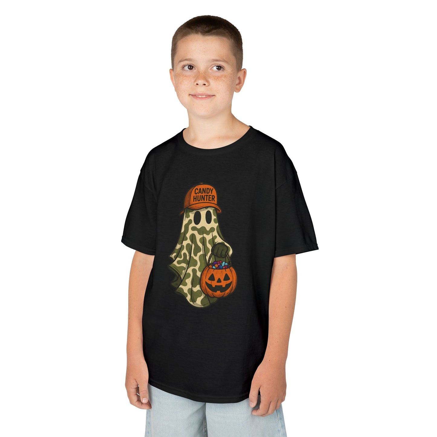 Kids Tee - Camo Ghost Graphic