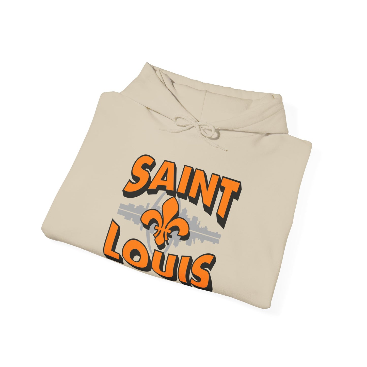 Saint Louis Graphic Hoodie — City Skyline Saint Louis Hoodie