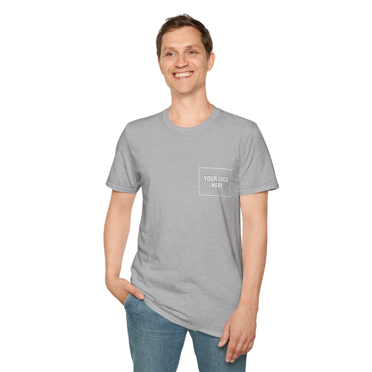 Copy of Custom Front Pocket Logo Work T-Shirt