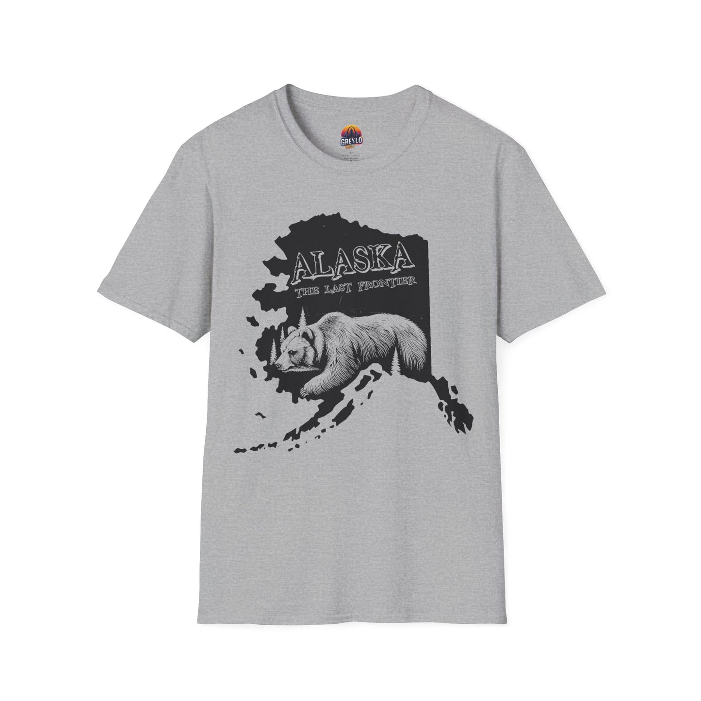 Alaska The Last Frontier Graphic Unisex Softstyle T-Shirt