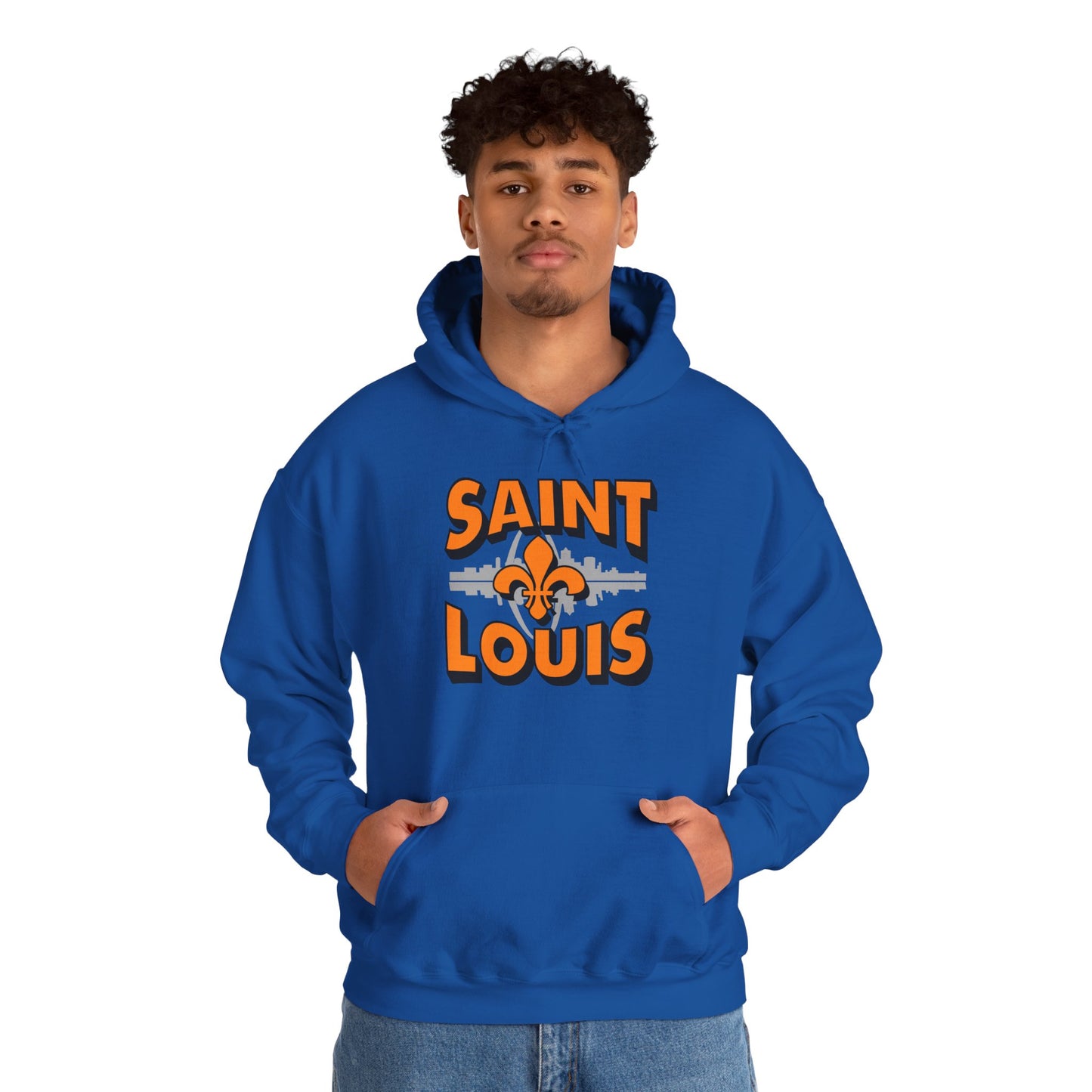Saint Louis Graphic Hoodie — City Skyline Saint Louis Hoodie