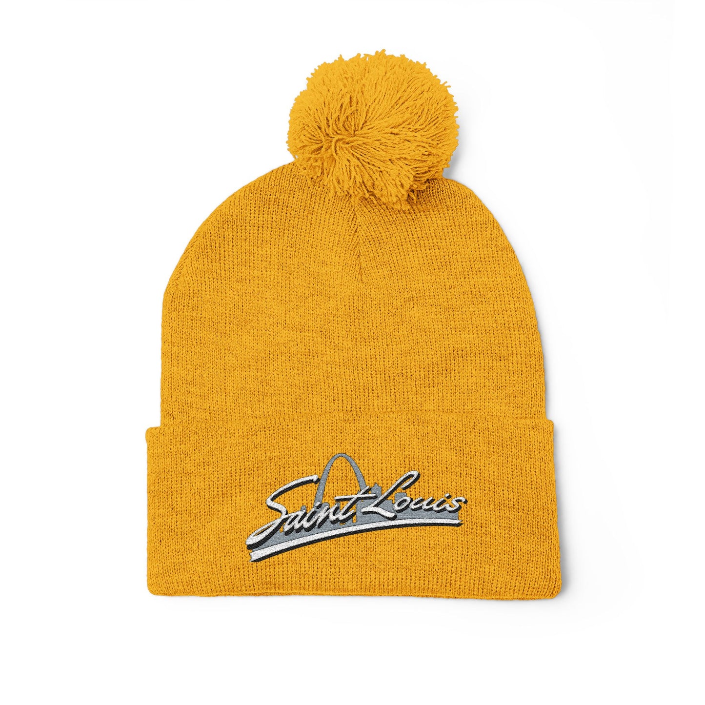 Knit Cap - Saint Louis Embroidered Design