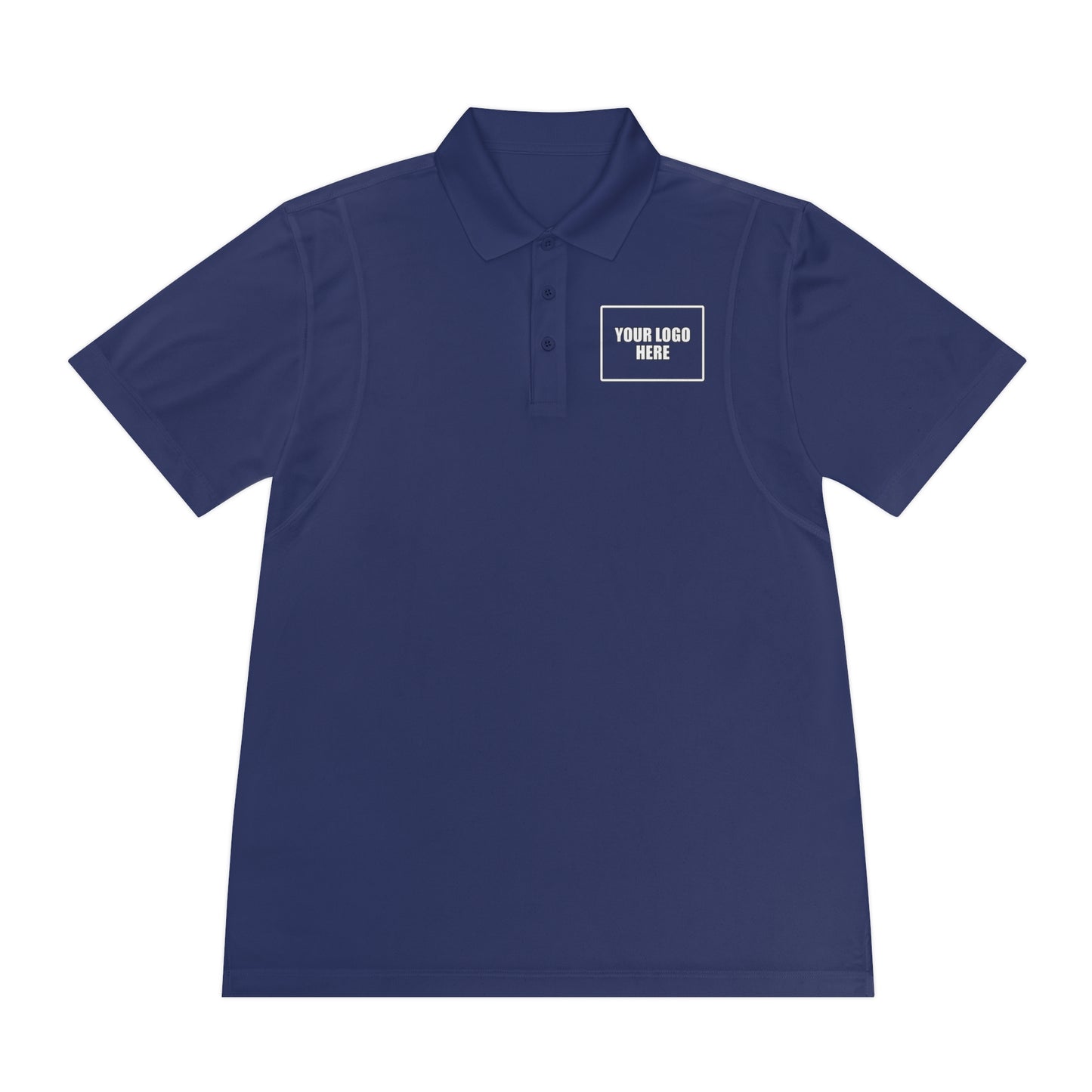 Customizable Sport Polo Work Shirt - Front & Back Logo Work Polo