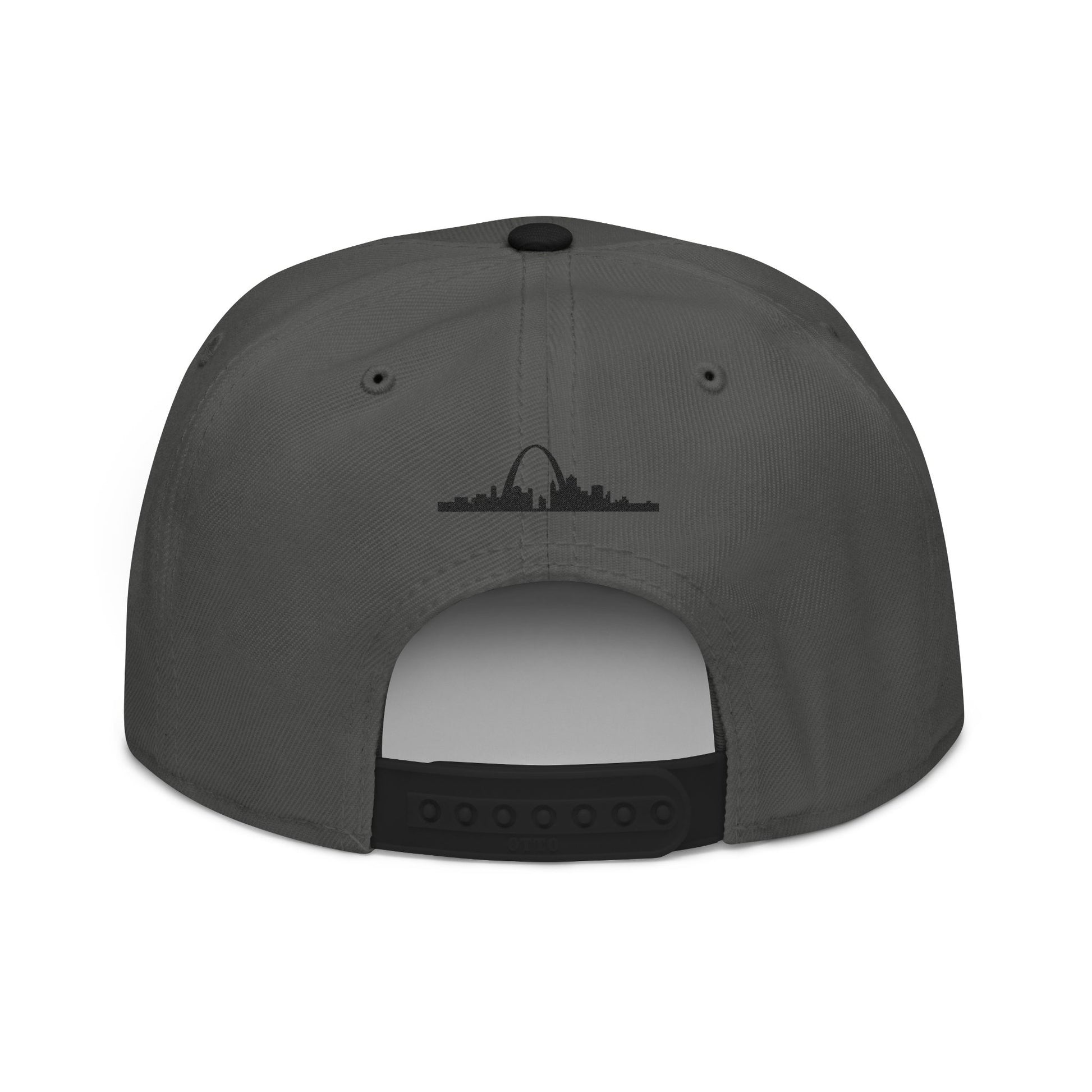 Embroidered Snapback-Full Front Saint Louis Logo Printify