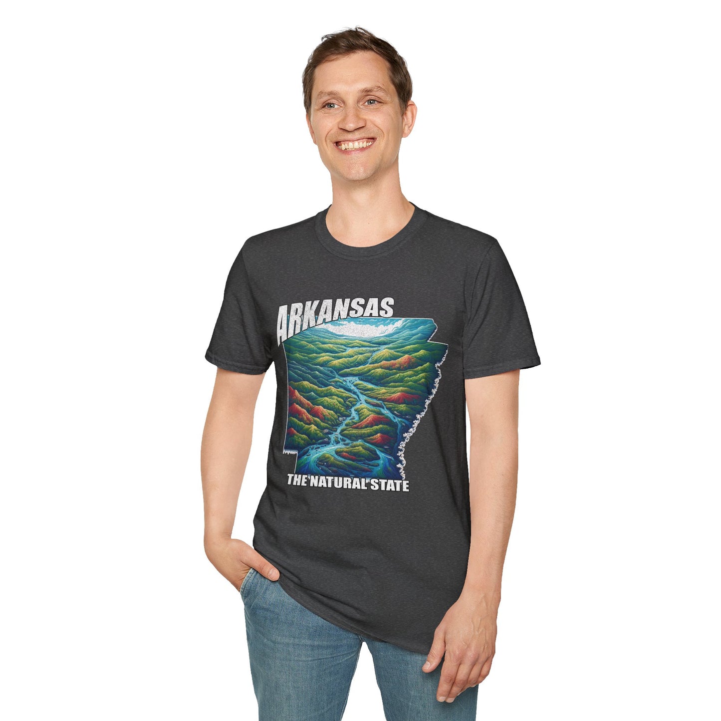 Arkansas The Natural State Graphic Tee