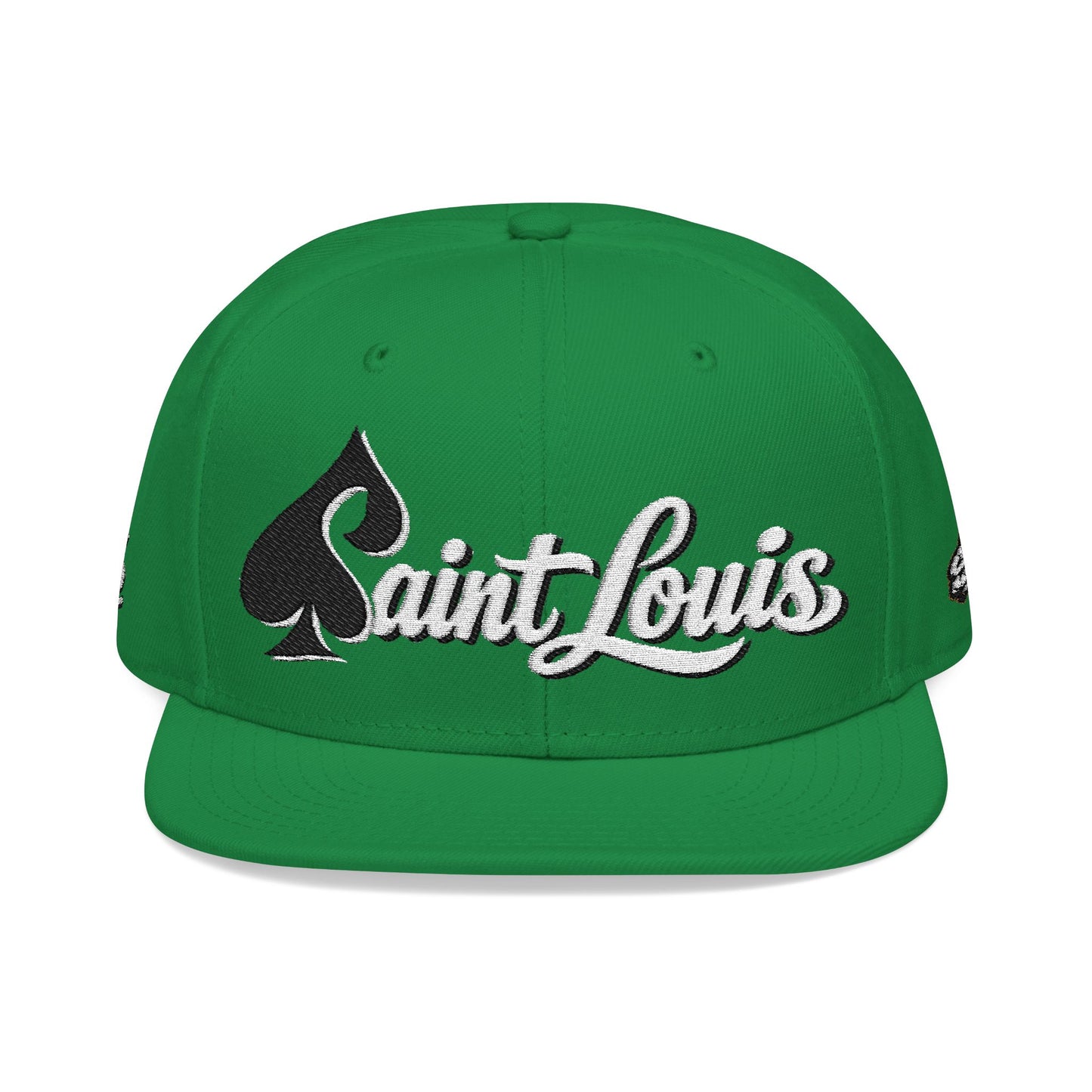 Embroidered 'Saint Louis' Snapback Hat