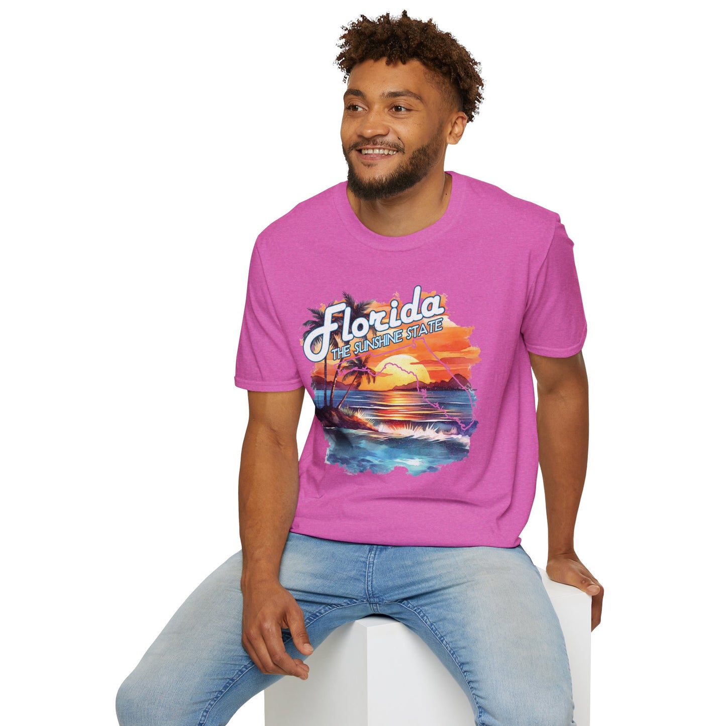 Florida Sunshine State T-Shirt - Unisex Softstyle