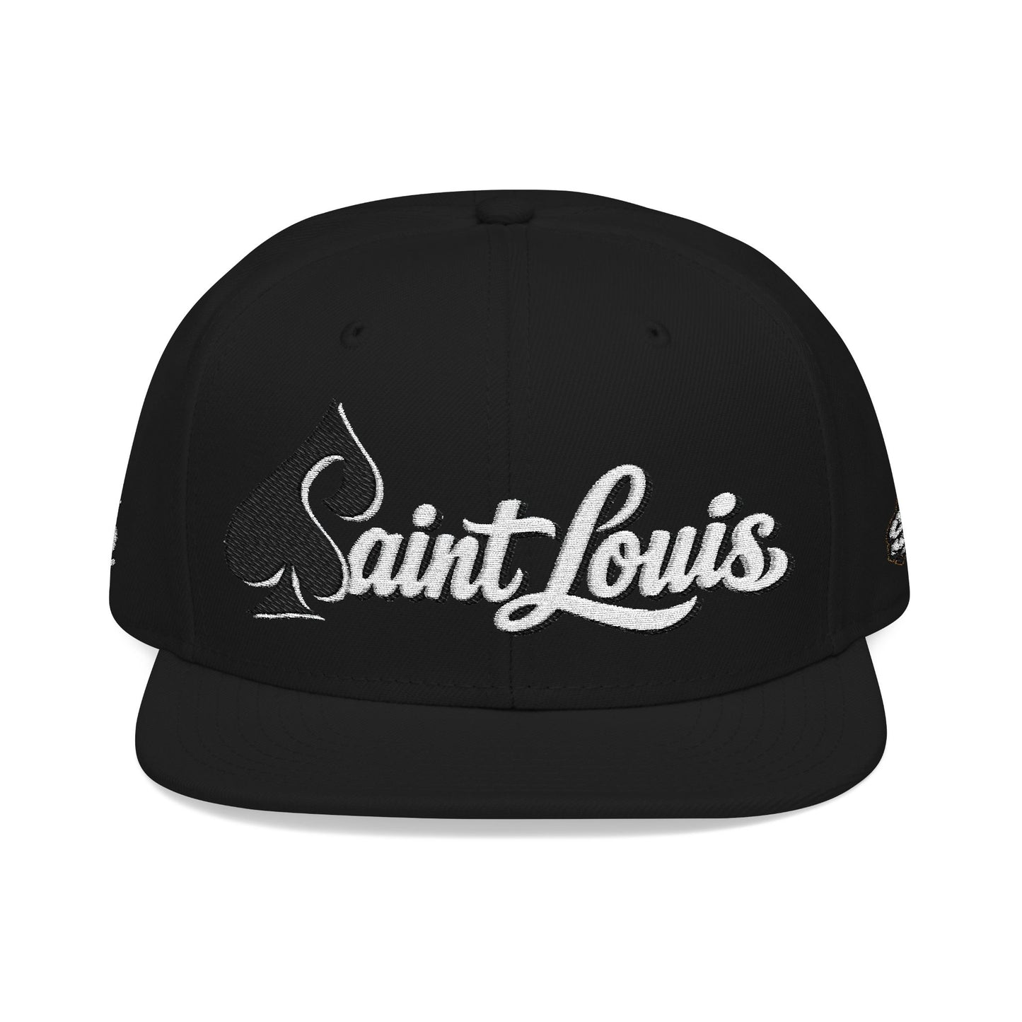 Embroidered 'Saint Louis' Snapback Hat