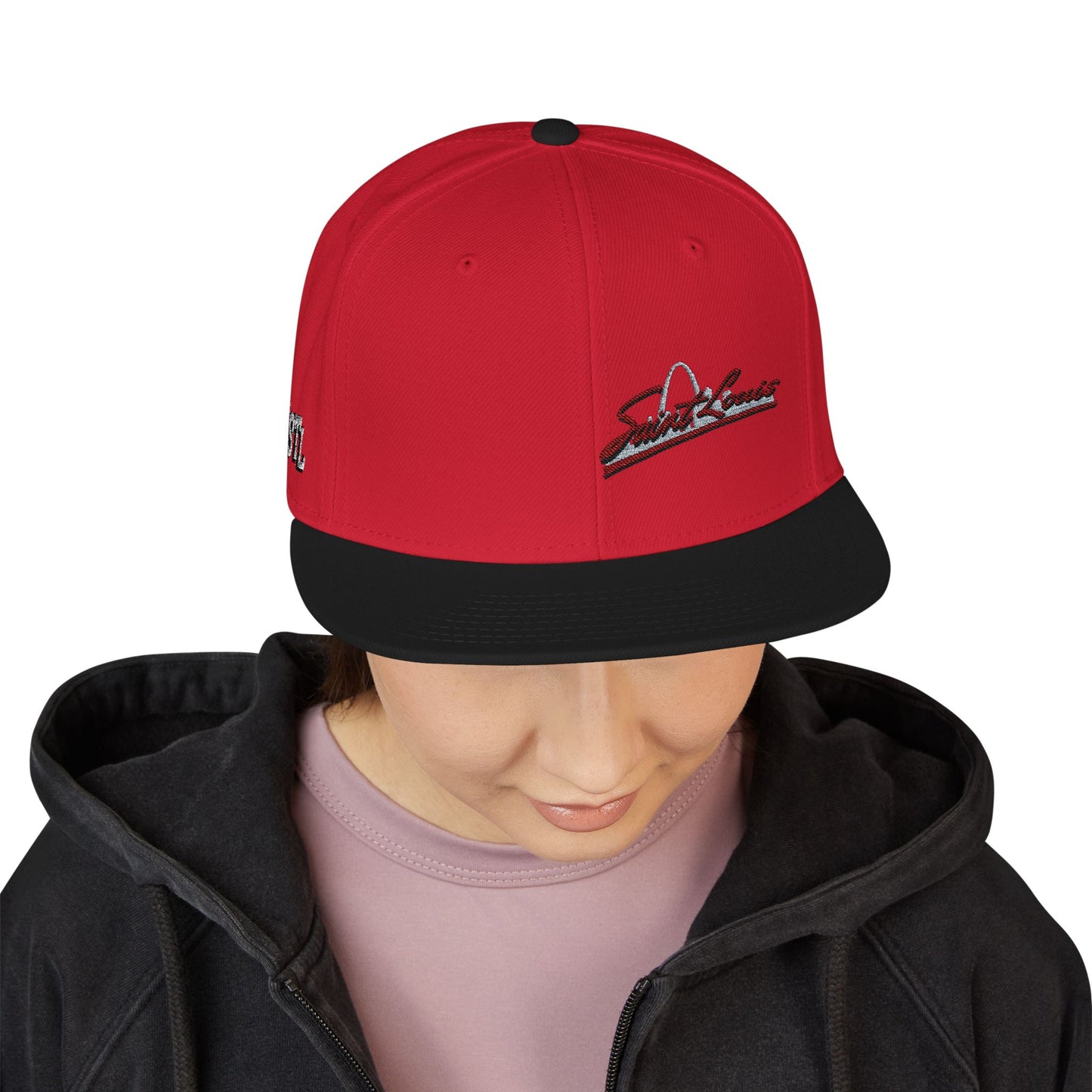 Embroidered Saint Louis Snapback Hat