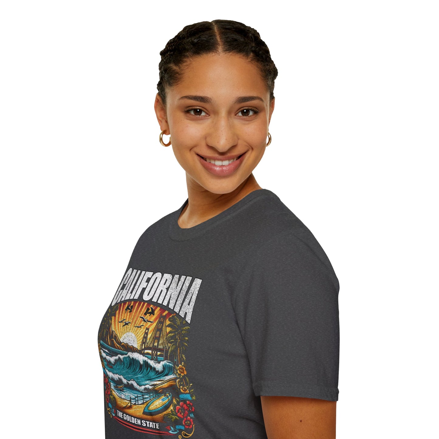 California The Golden State Graphic Tee