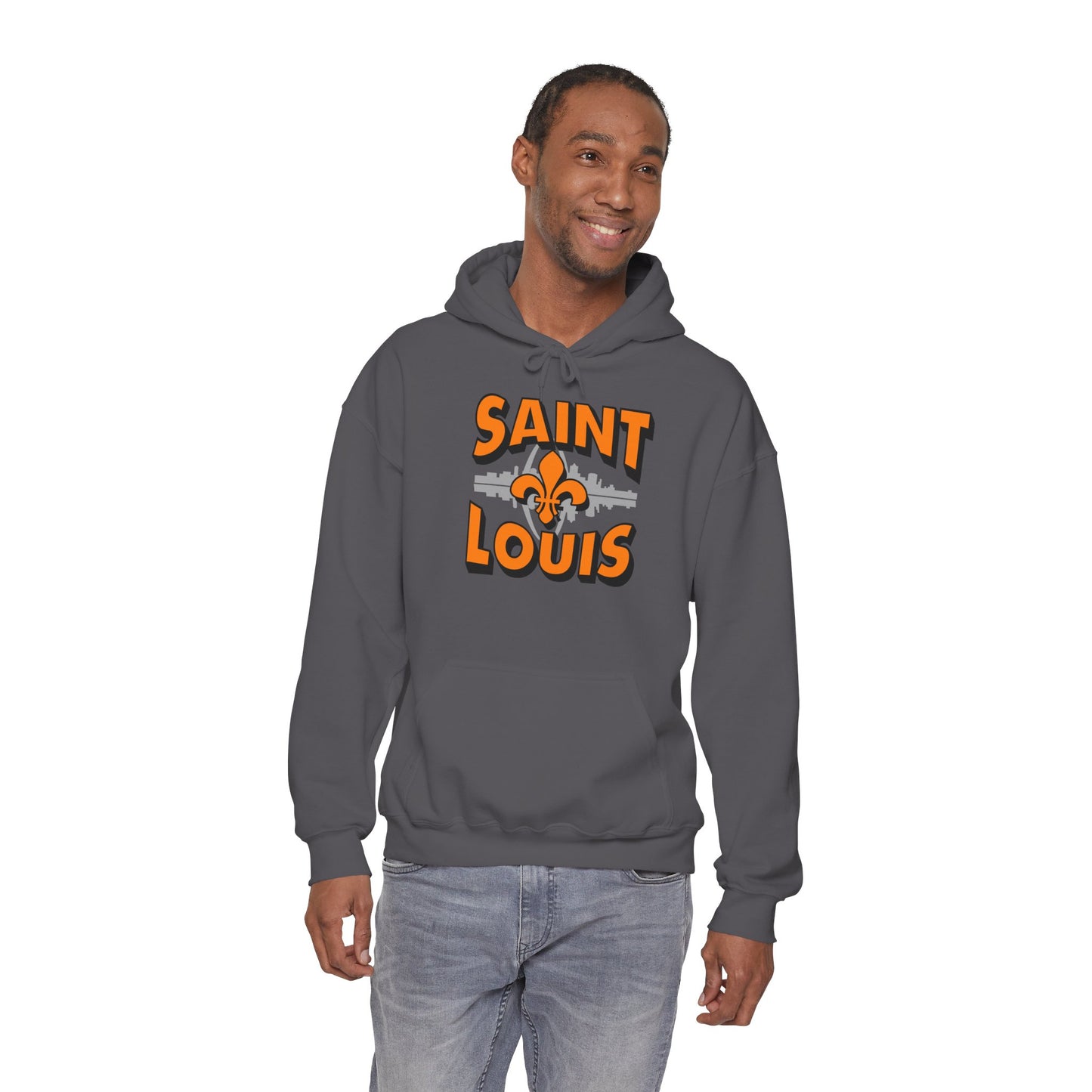 Saint Louis Graphic Hoodie — City Skyline Saint Louis Hoodie