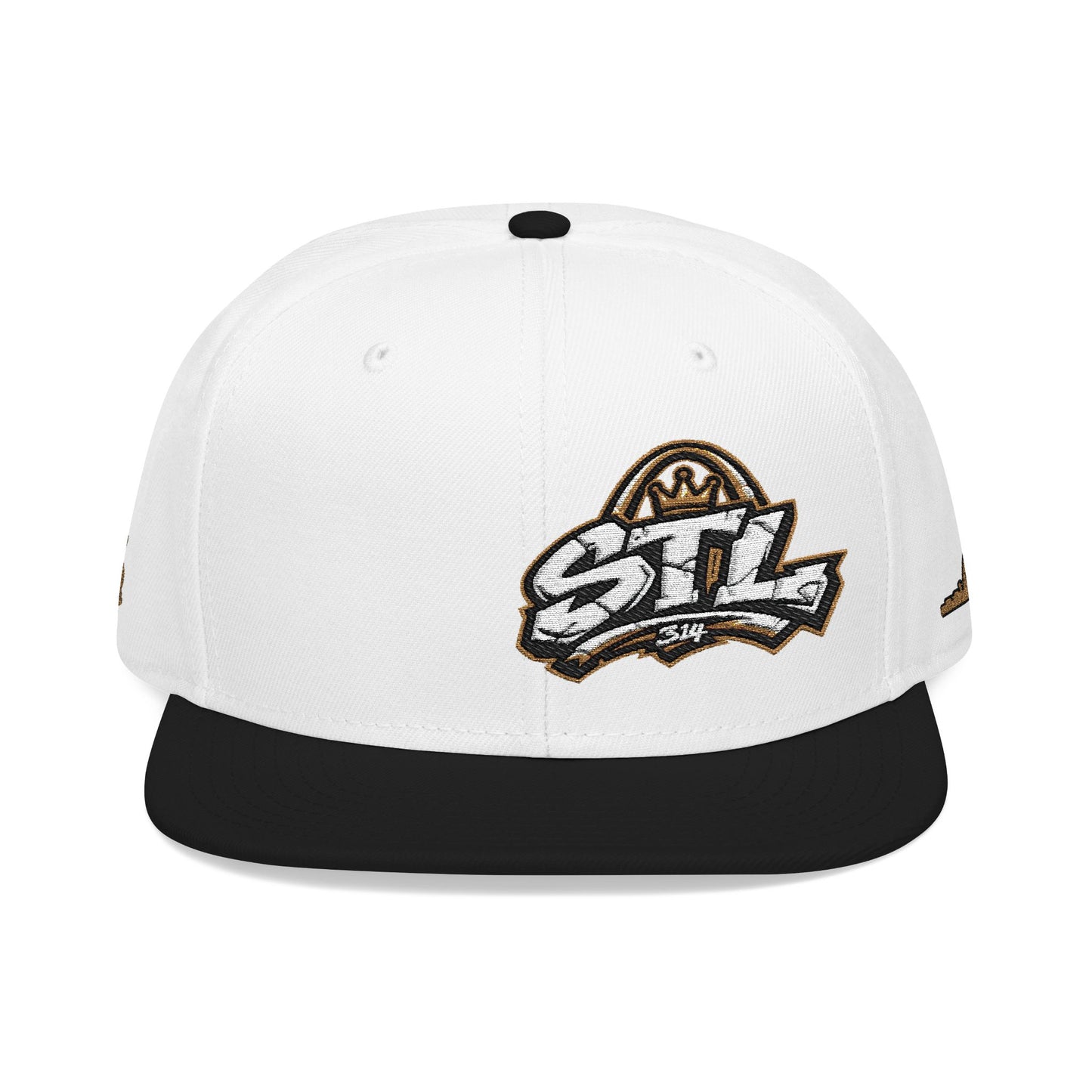 STL Embroidered Snapback Hat — St. Louis Retro Logo Cap